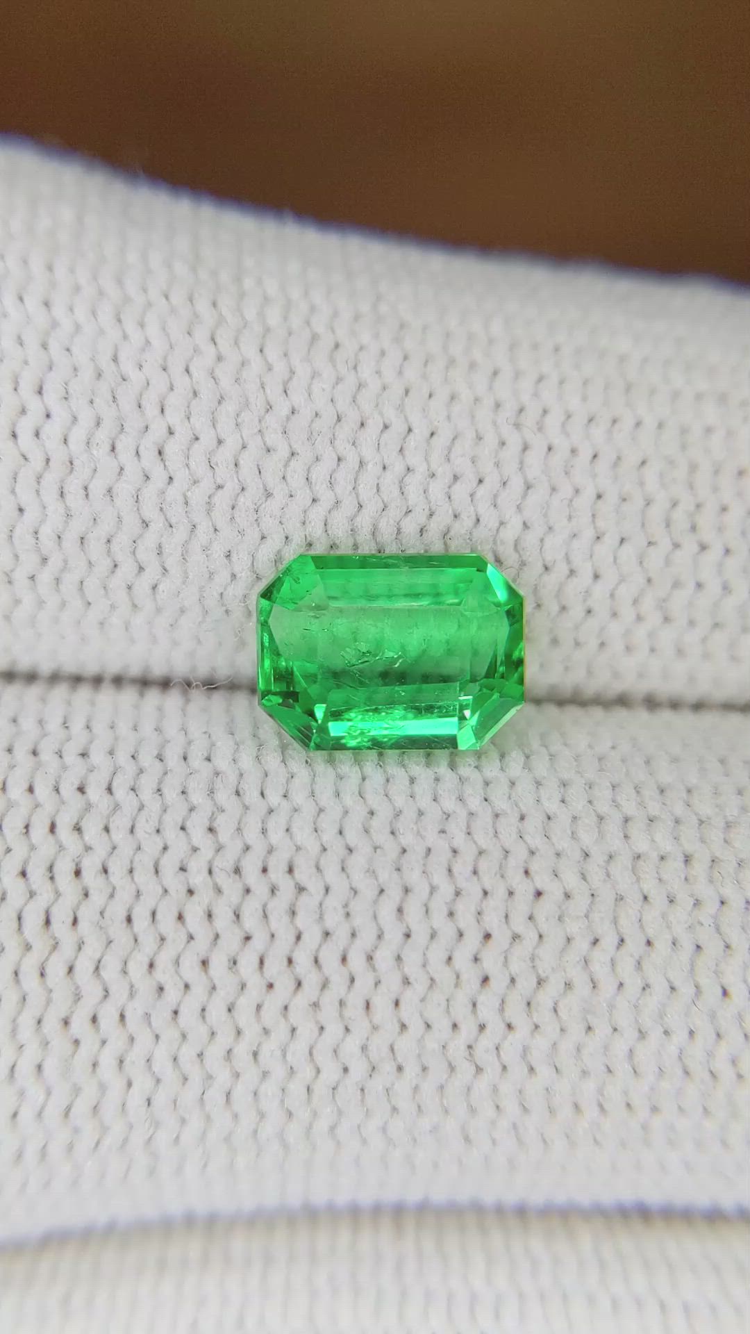 1.45 Ct. Emerald from Colombia Size Video