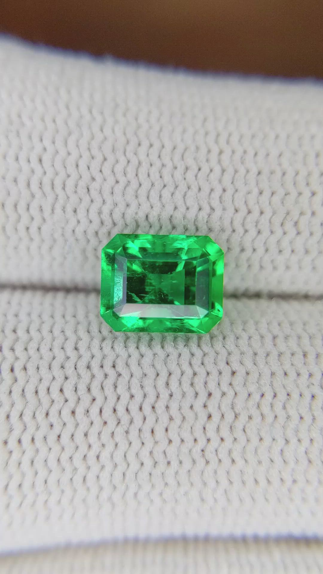 1.48 Ct. Emerald from Colombia Size Video