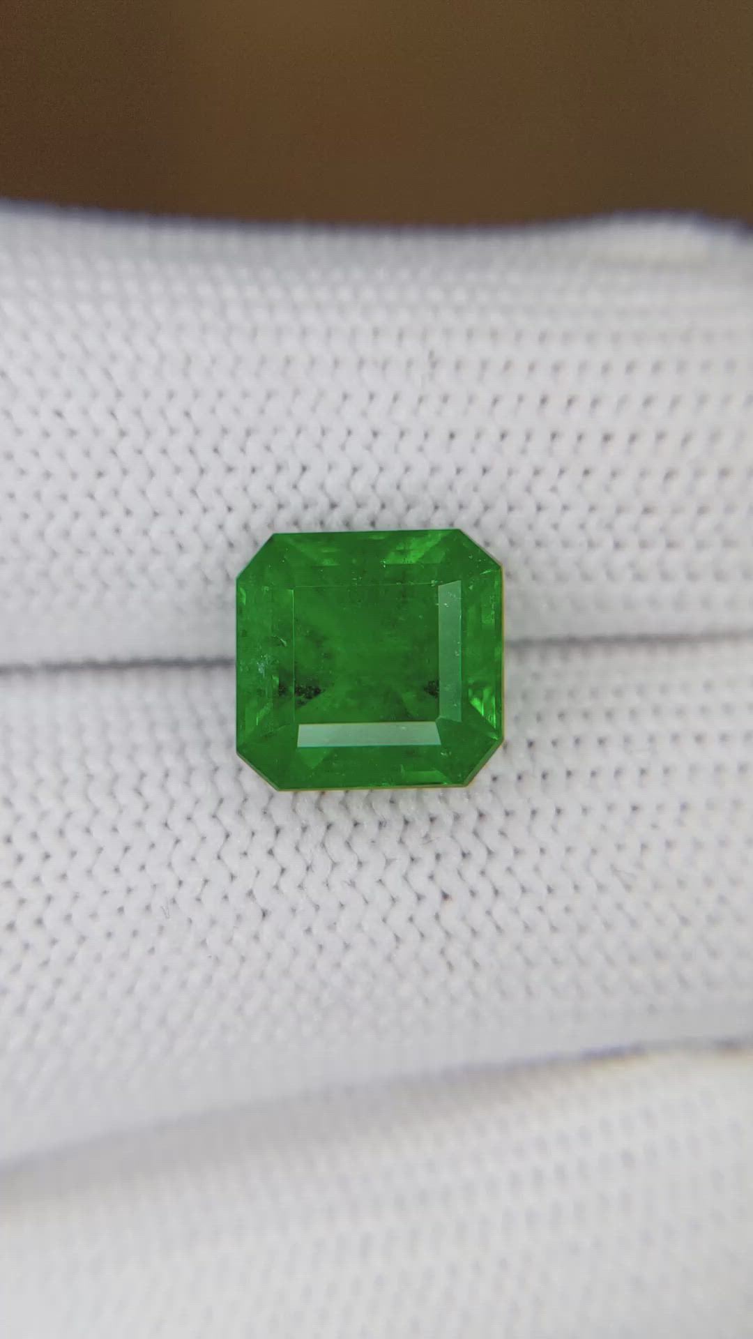 3.43 Ct. Emerald from Zambia Size Video