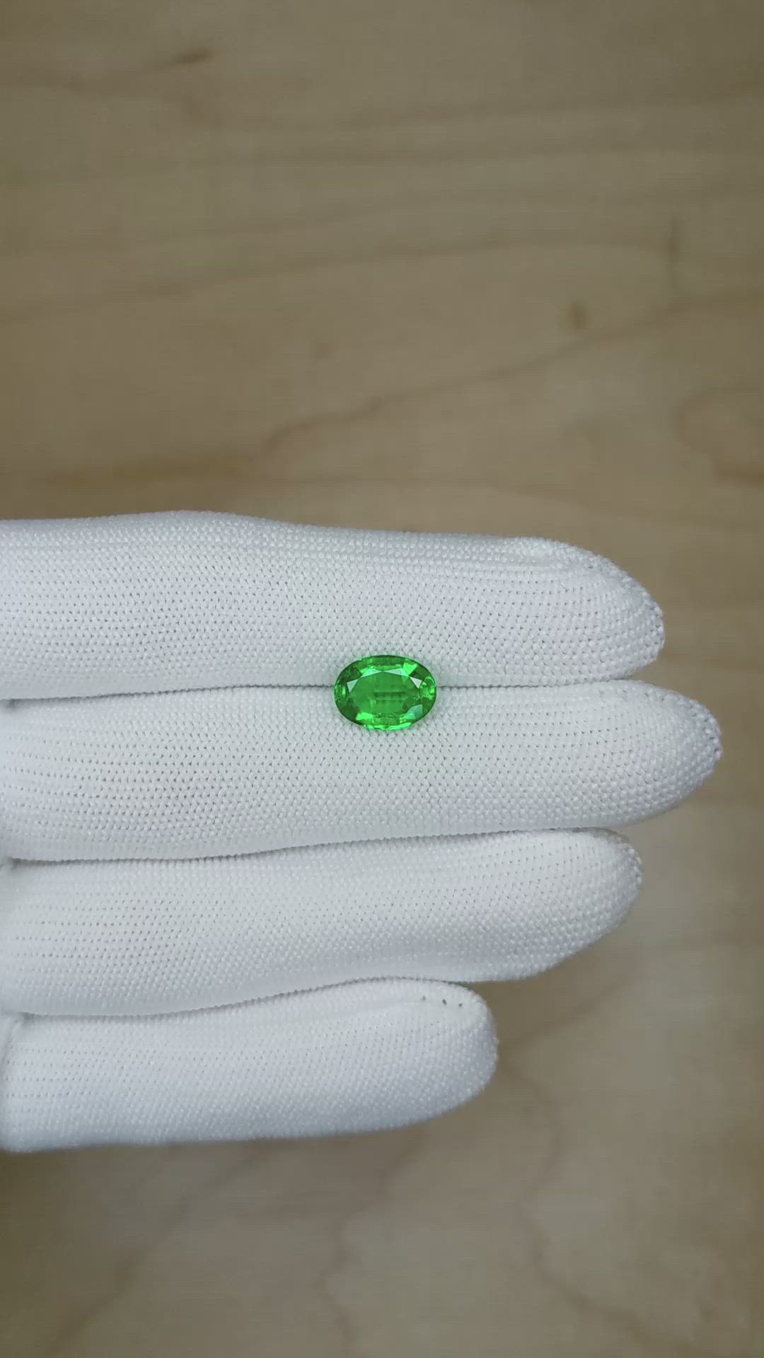 2.27 Ct. Emerald from Zambia Size Video