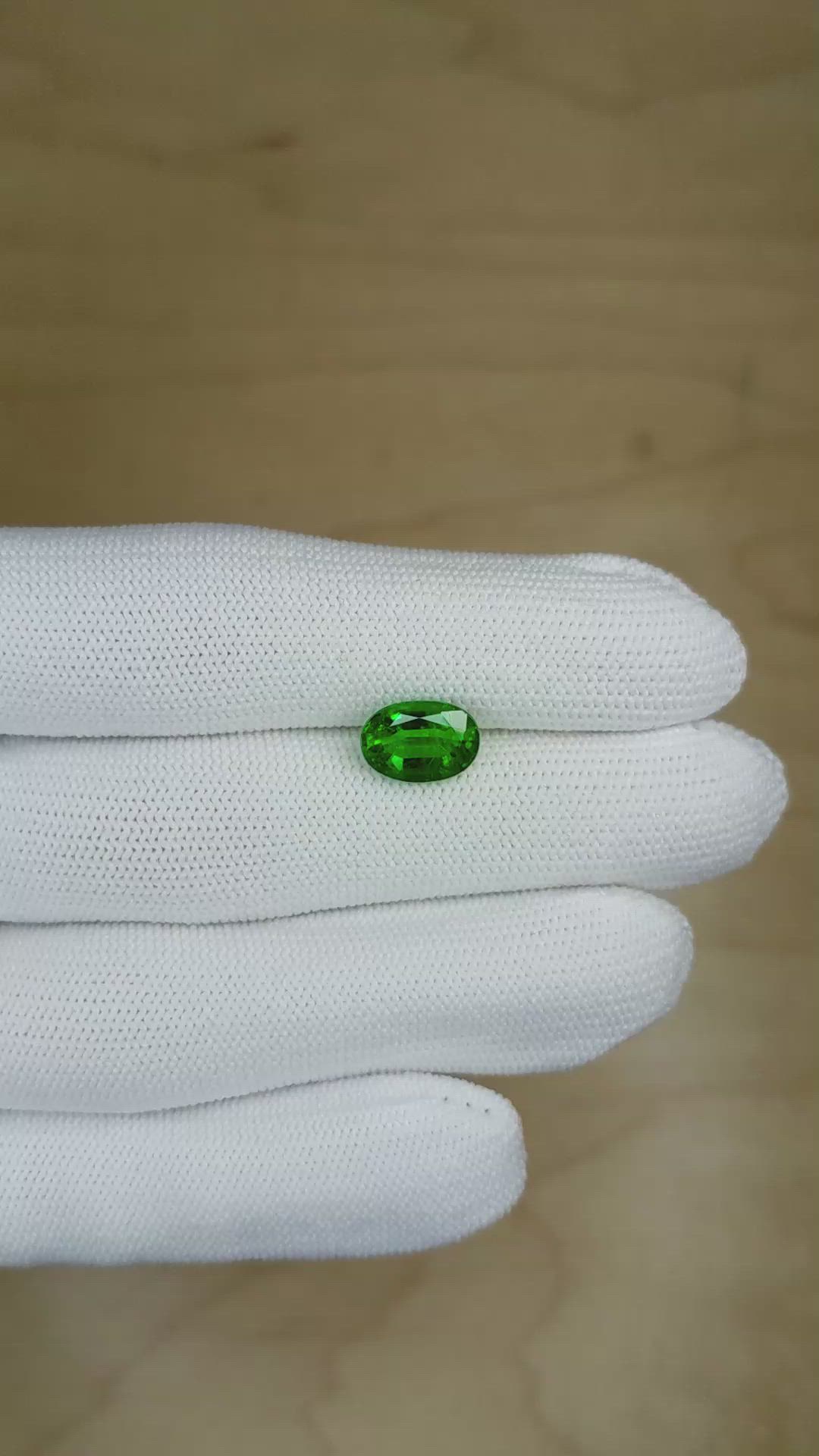 2.33 Ct. Emerald from Zambia Size Video