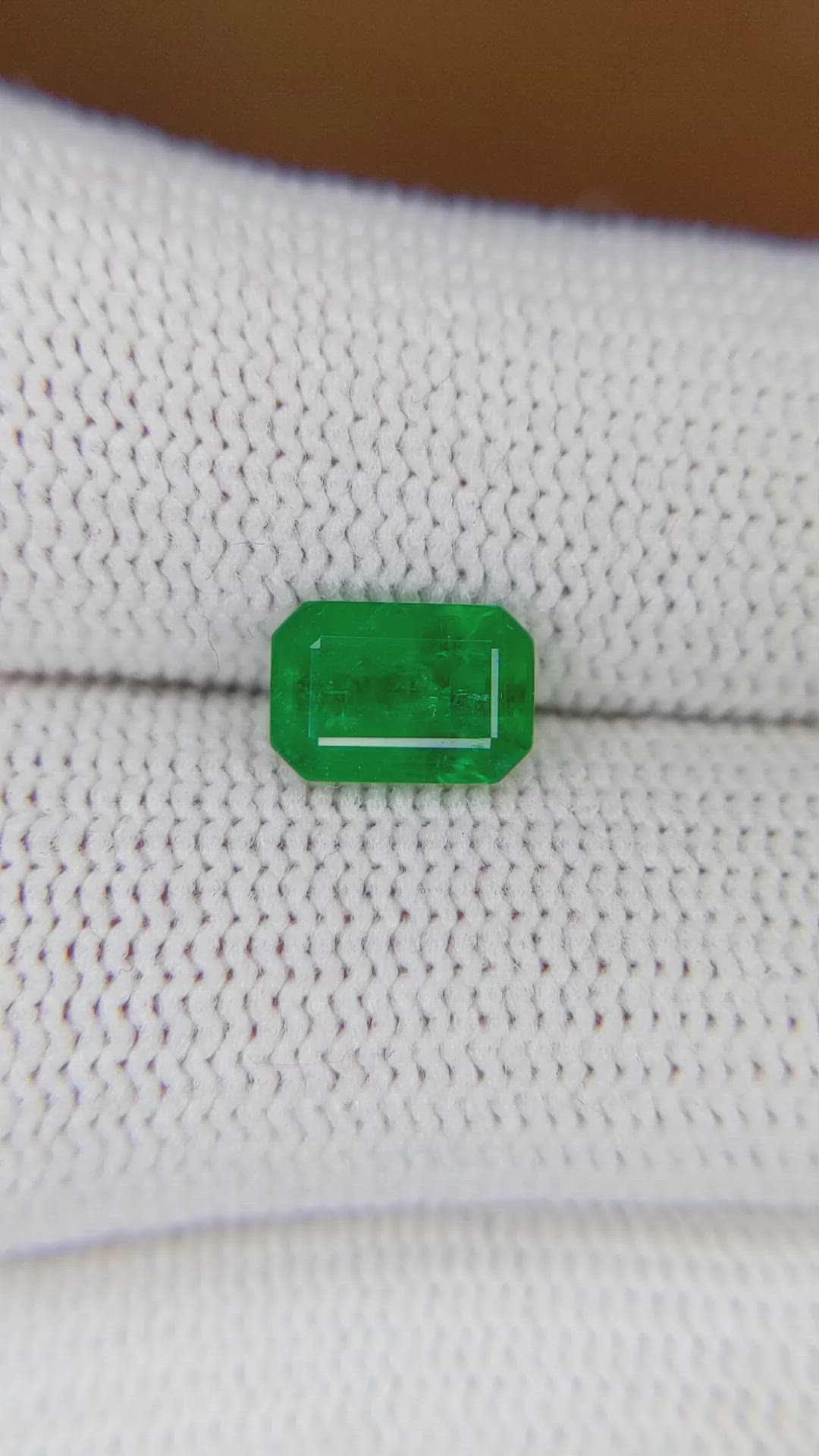 1.18 Ct. Emerald from Afghanistan Size Video