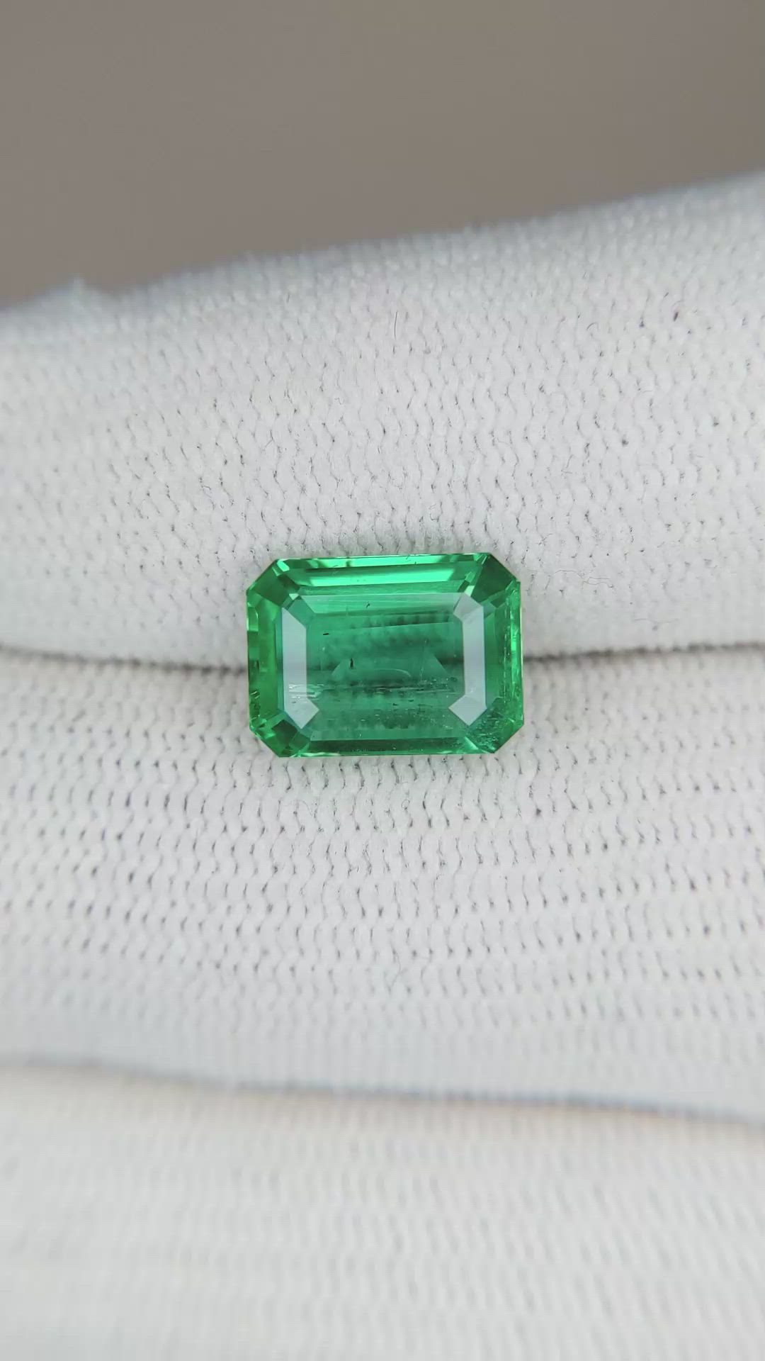 3.25 Ct. Emerald from Zambia Size Video