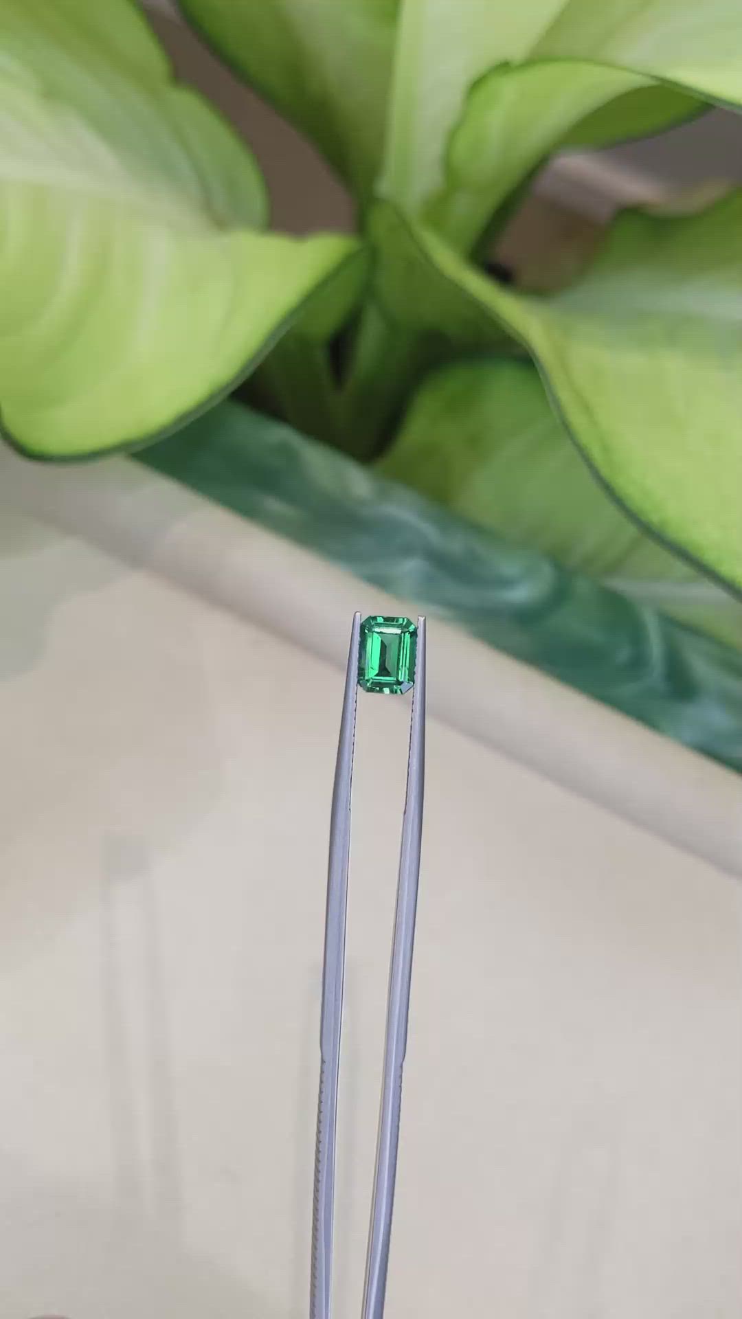 1.18 Ct. Emerald from Zambia Size Video