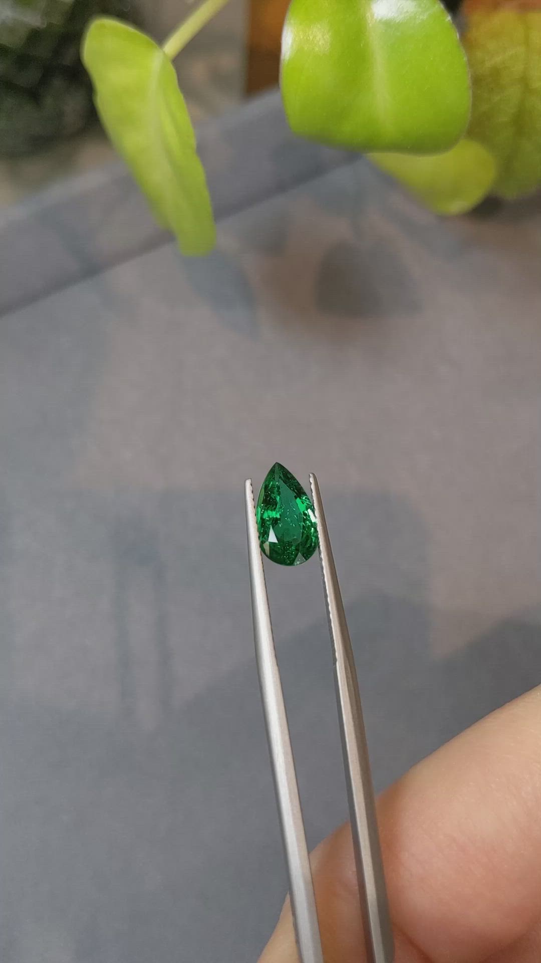 1.68 Ct. Emerald from Zambia Size Video