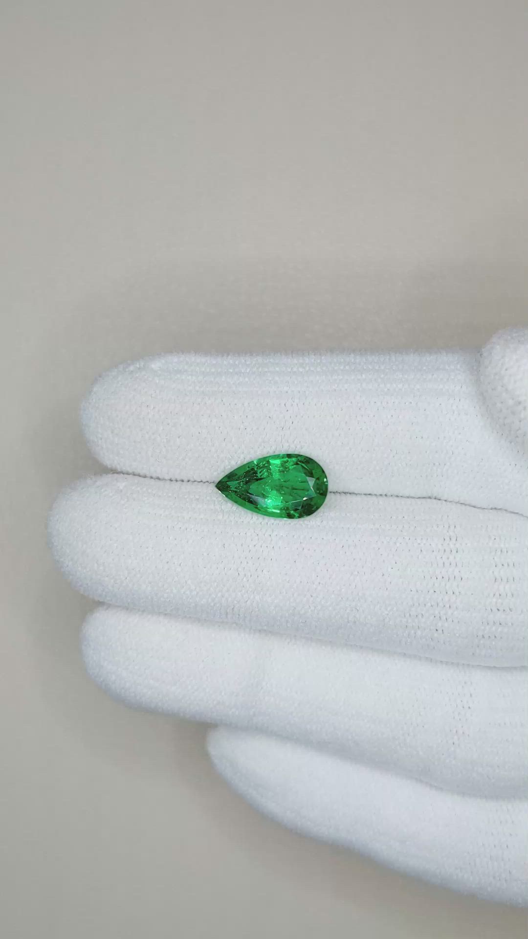 1.68 Ct. Emerald from Zambia Size Video