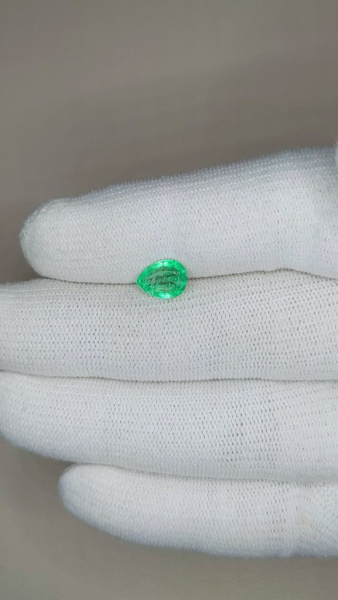 1.12 Ct. Emerald from Colombia Size Video
