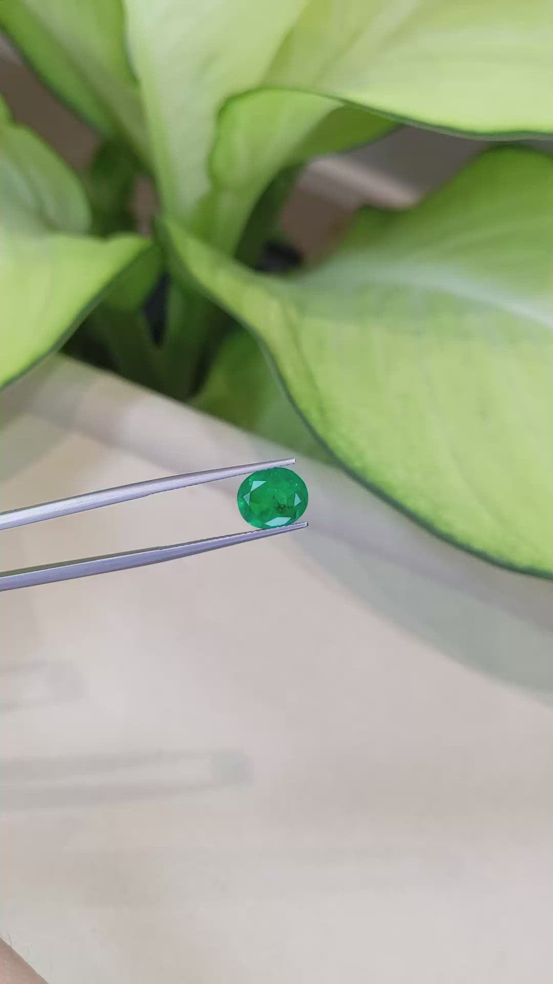 2.18 Ct. Emerald from Afghanistan Size Video