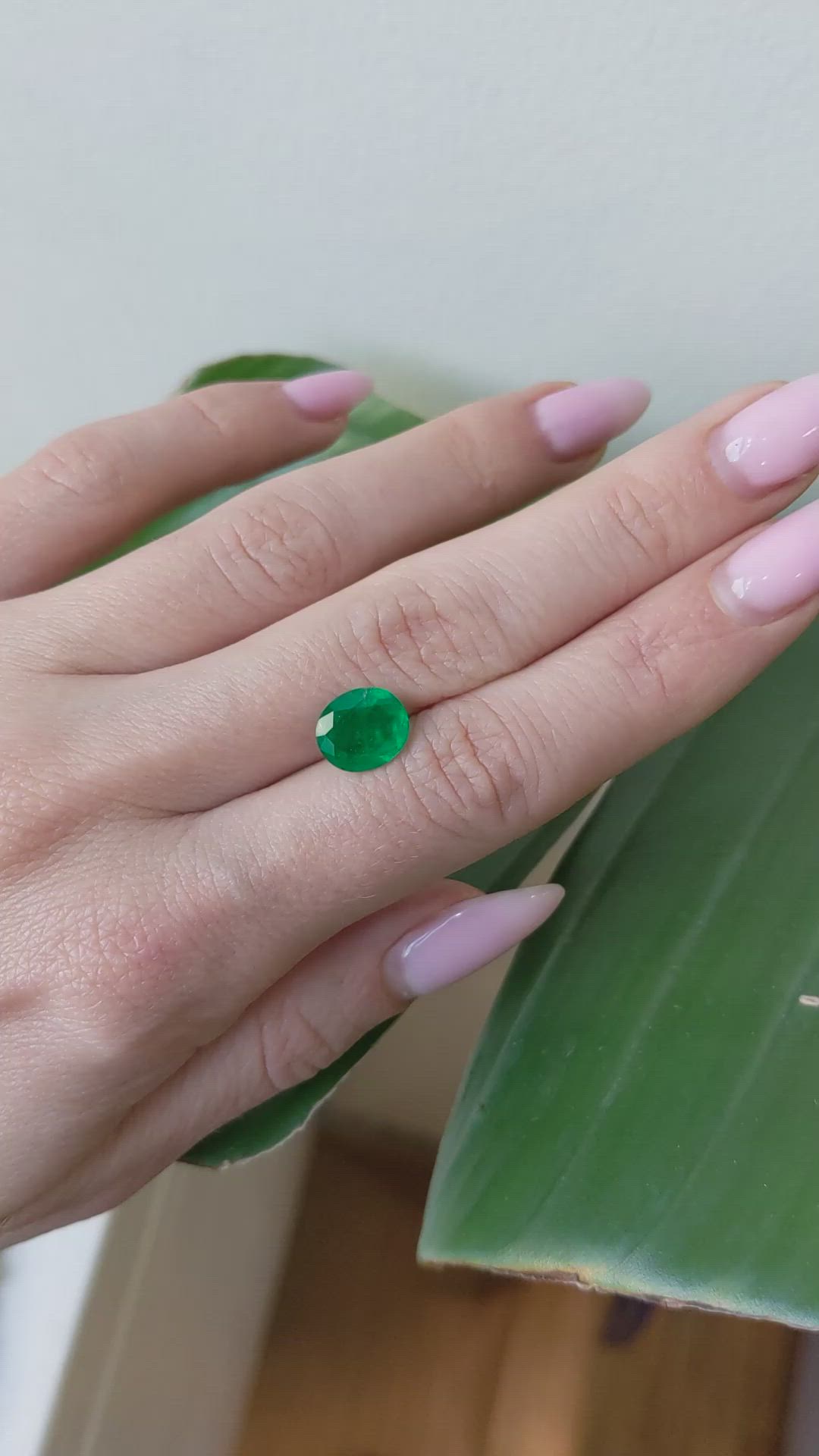 2.18 Ct. Emerald from Afghanistan Size Video