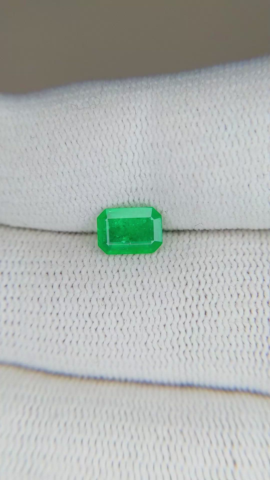0.69 Ct. Emerald from Afghanistan Size Video