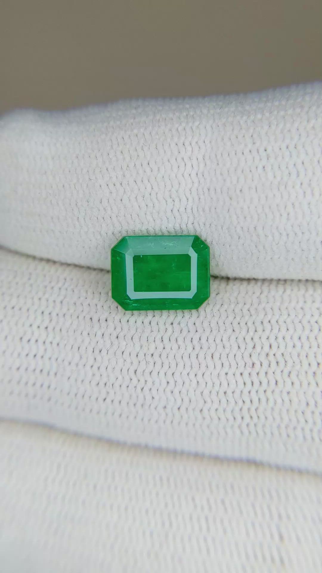 1.74 Ct. Emerald from Afghanistan Size Video