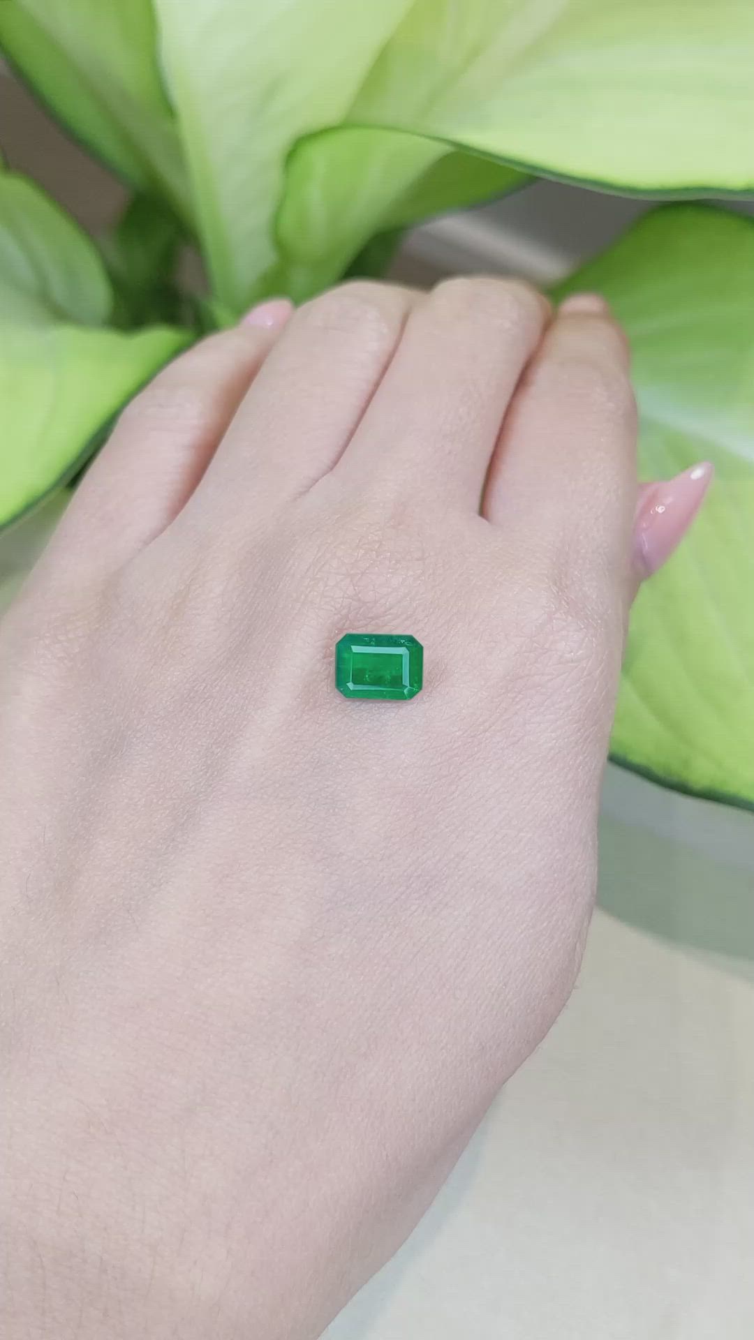 1.74 Ct. Emerald from Afghanistan Size Video