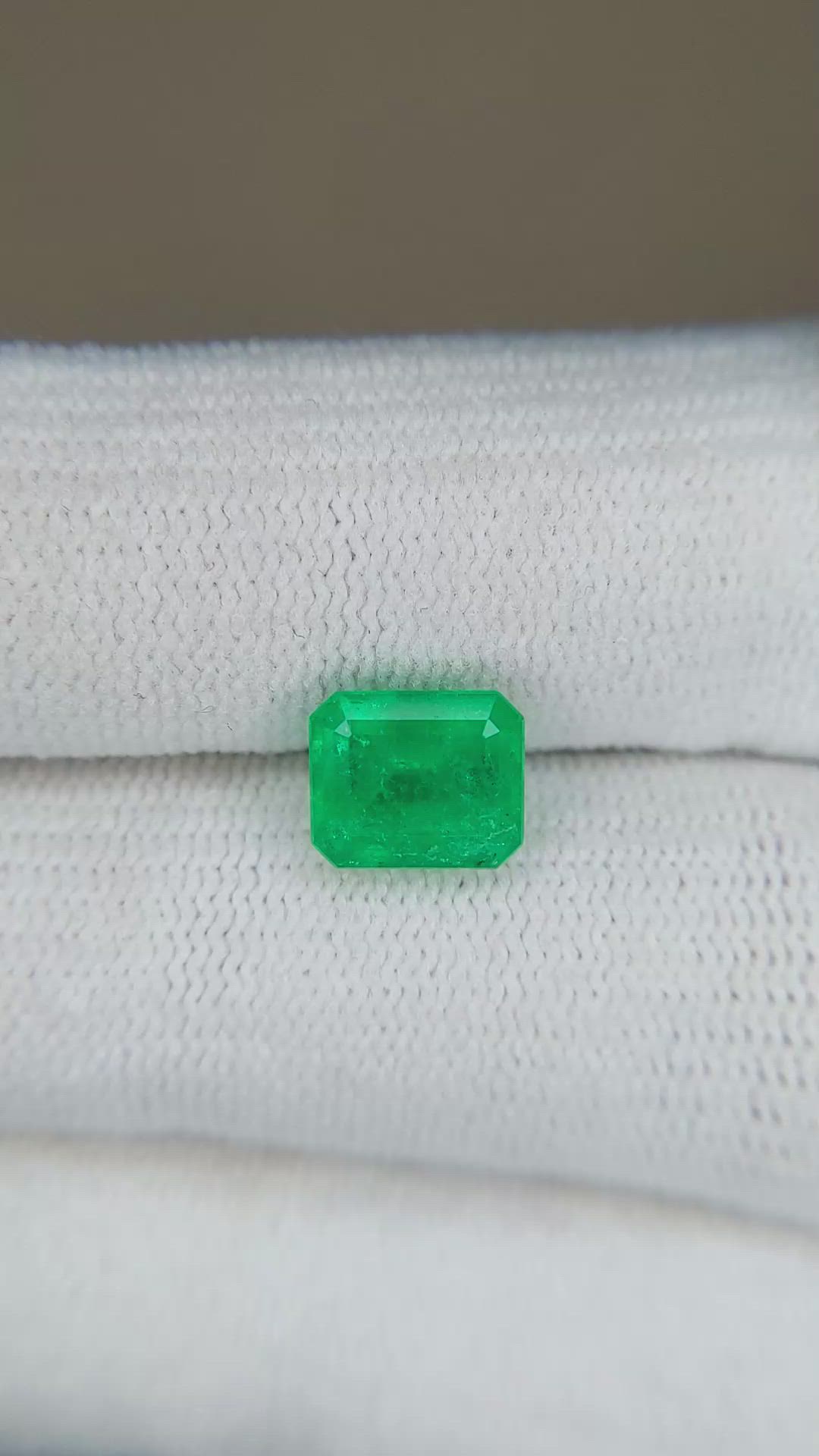 1.68 Ct. Emerald from Colombia Size Video