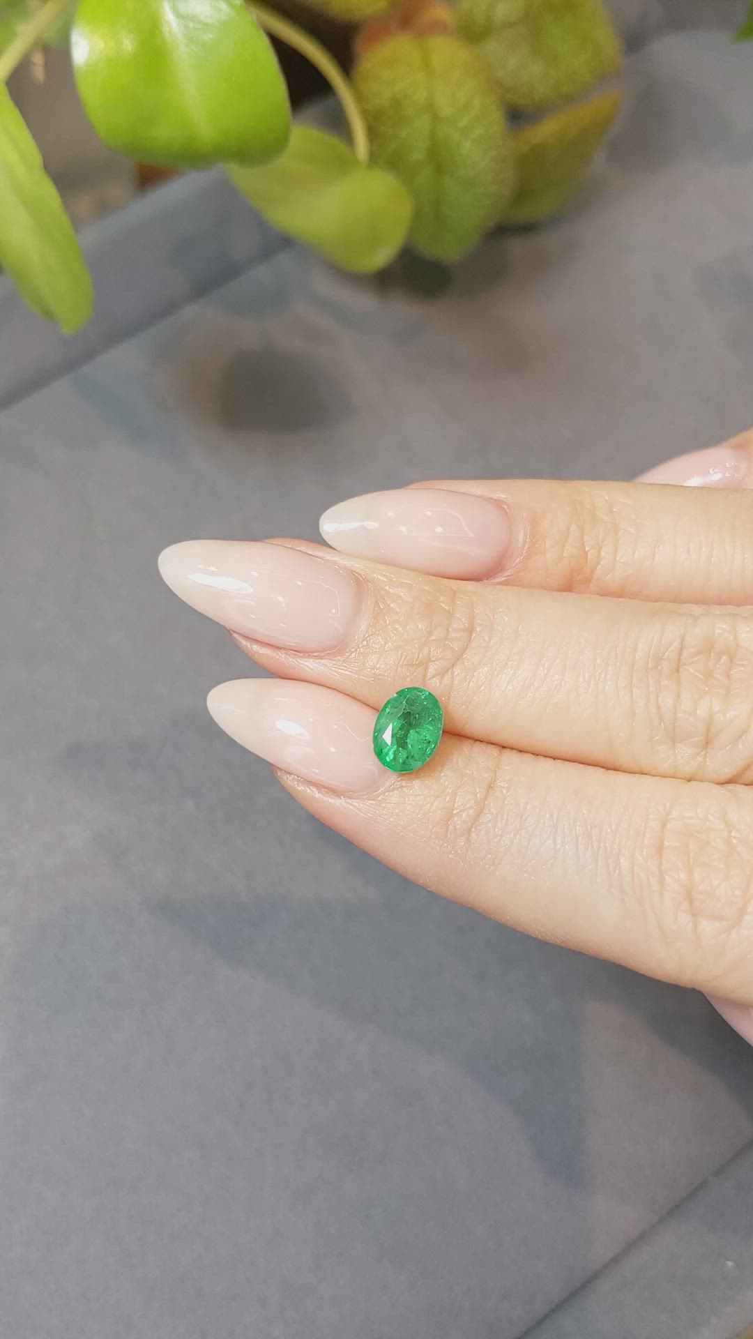 1.16 Ct. Emerald from Afghanistan Size Video