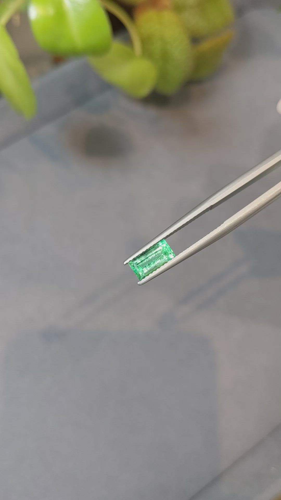 0.82 Ct. Emerald from Afghanistan Size Video