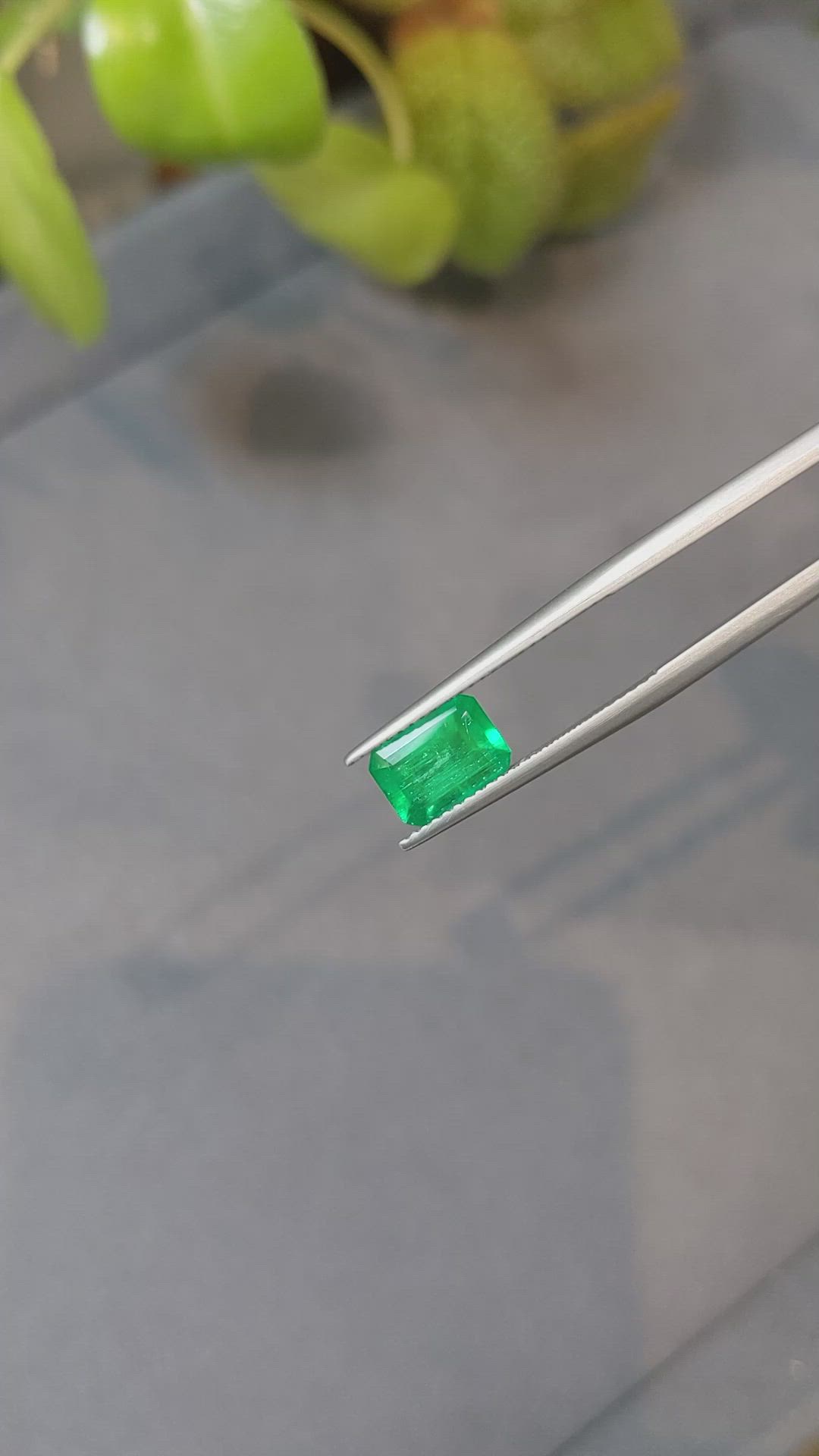 1.40 Ct. Emerald from Afghanistan Size Video