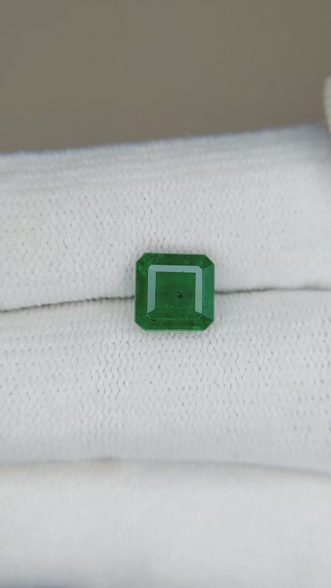 1.58 Ct. Emerald from Afghanistan Size Video