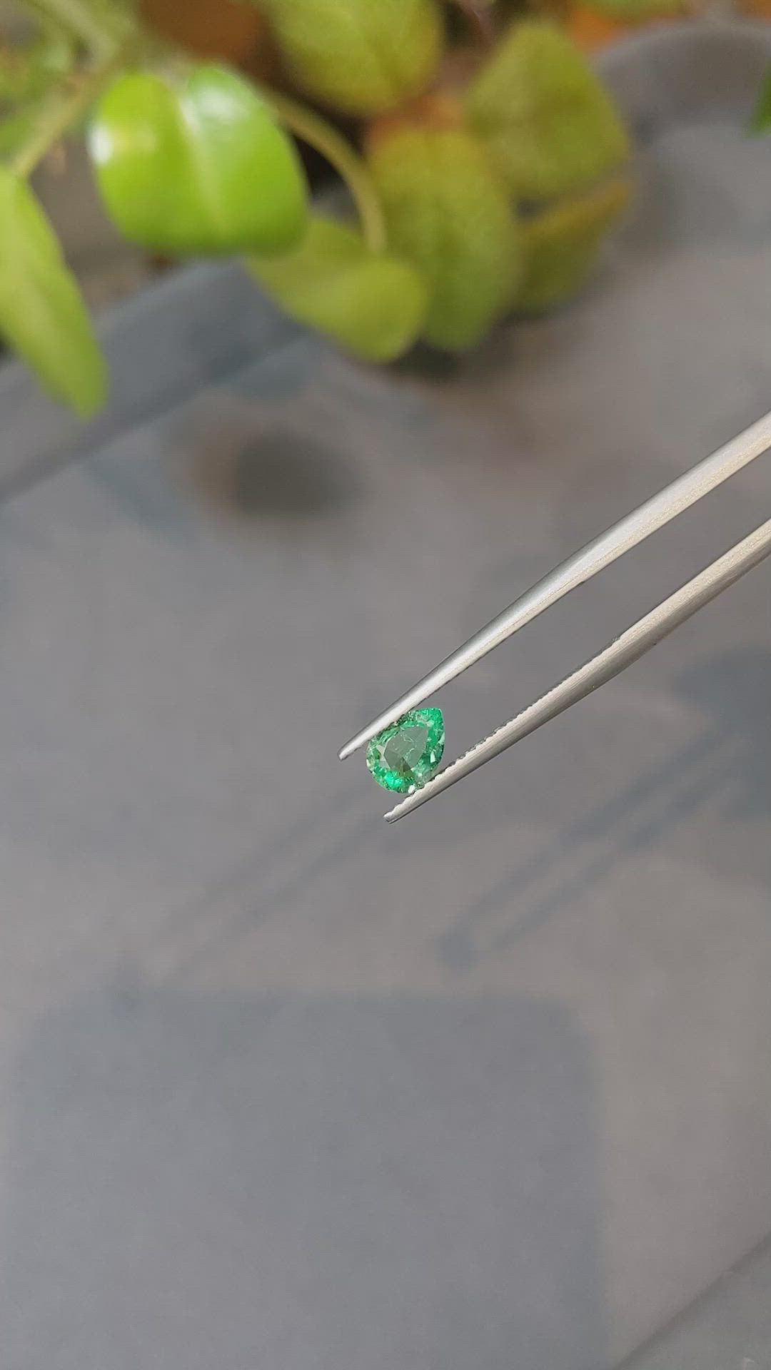 0.43 Ct. Emerald from Afghanistan Size Video