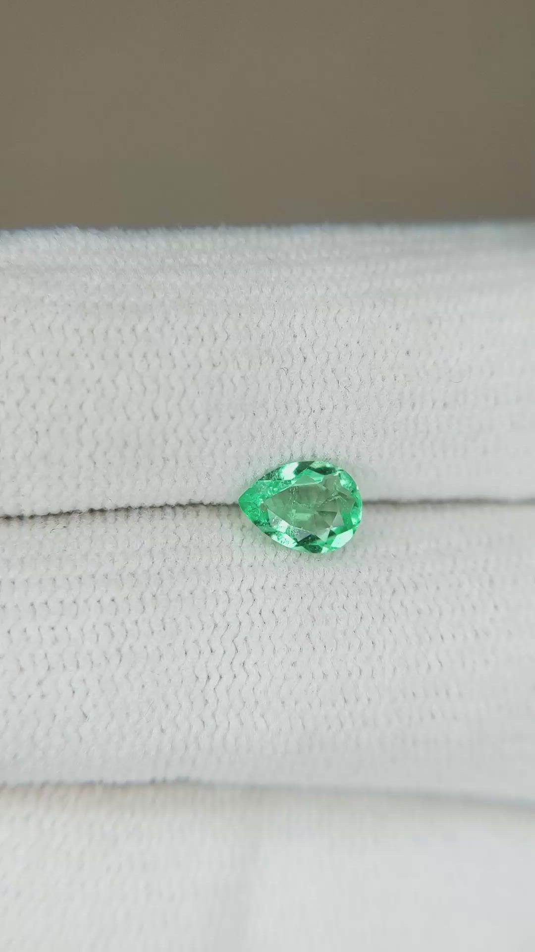 0.43 Ct. Emerald from Afghanistan Size Video