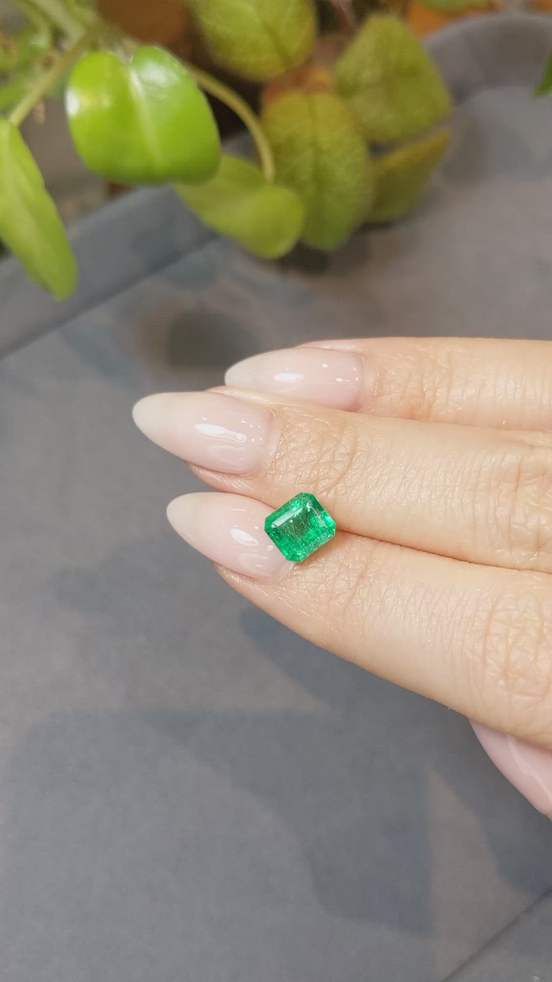 1.94 Ct. Emerald from Afghanistan Size Video