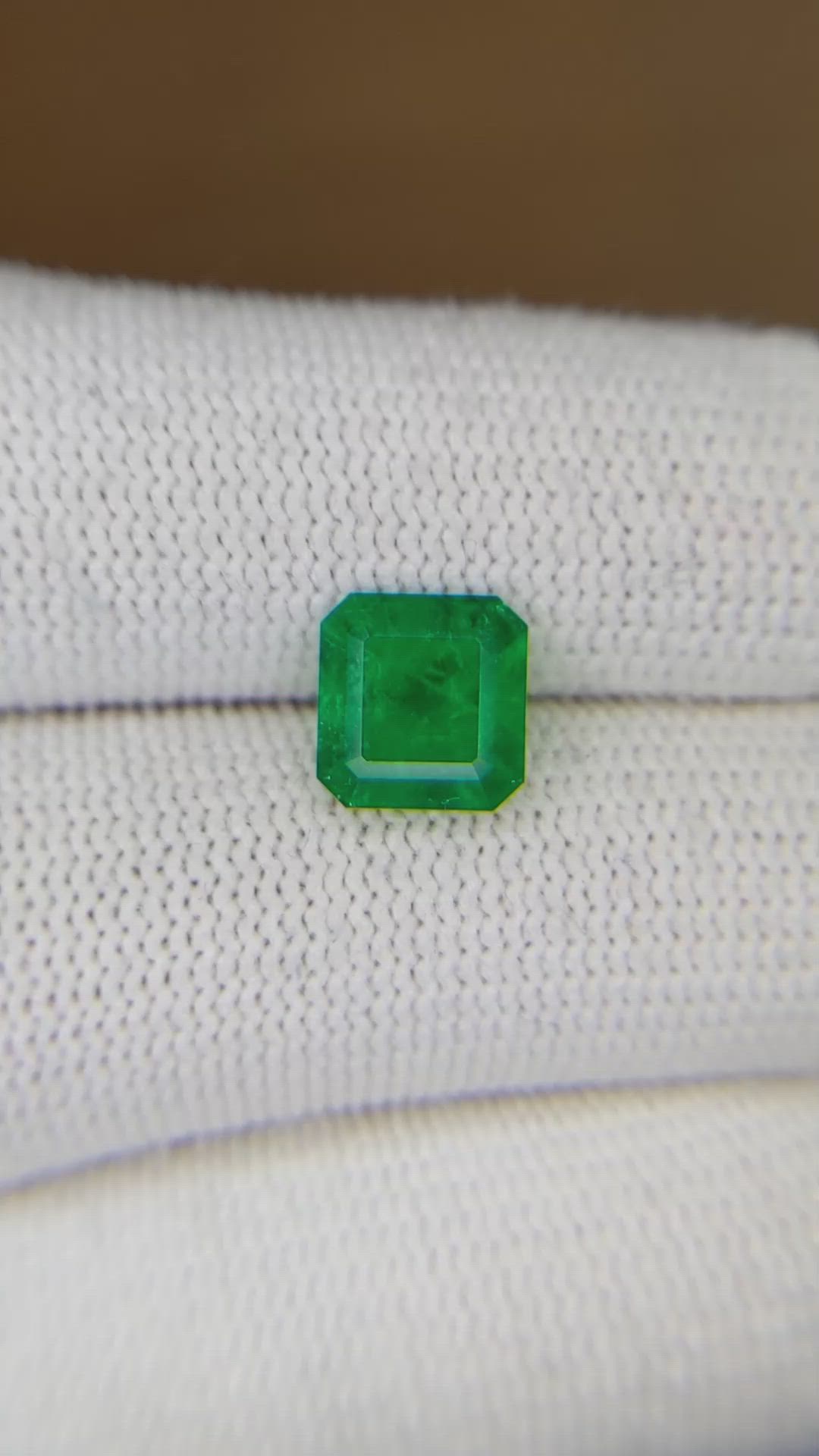 1.56 Ct. Emerald from Colombia Size Video
