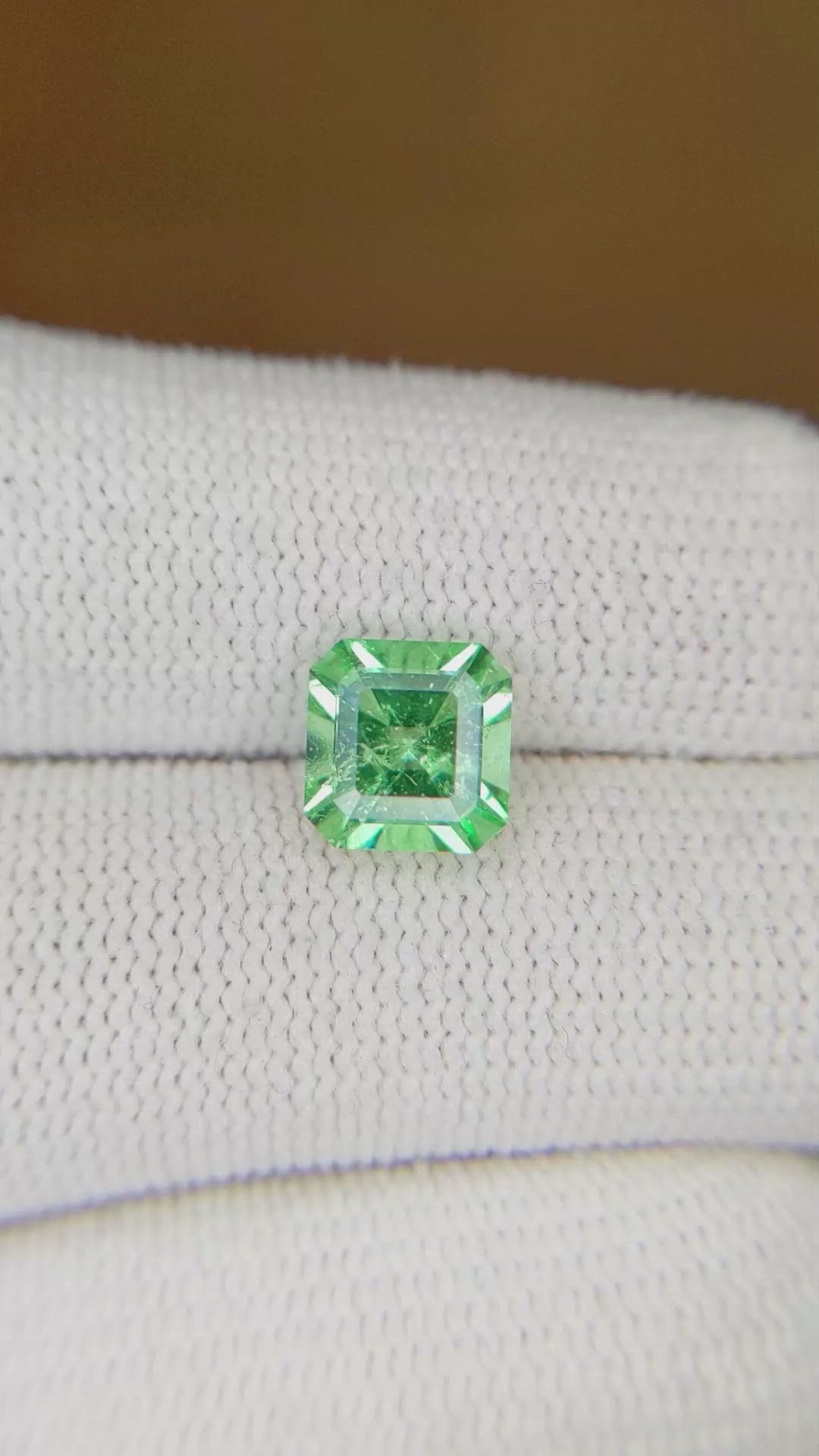 1.58 Ct. Emerald from Colombia Size Video