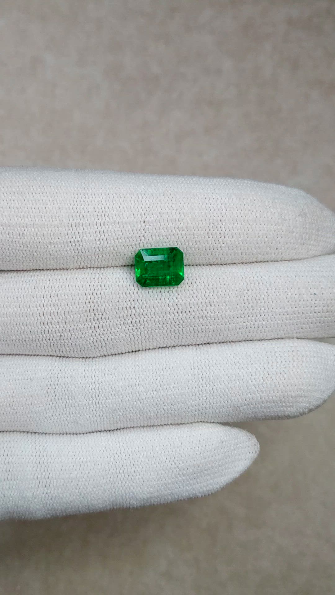 3.03 Ct. Emerald from Zambia Size Video