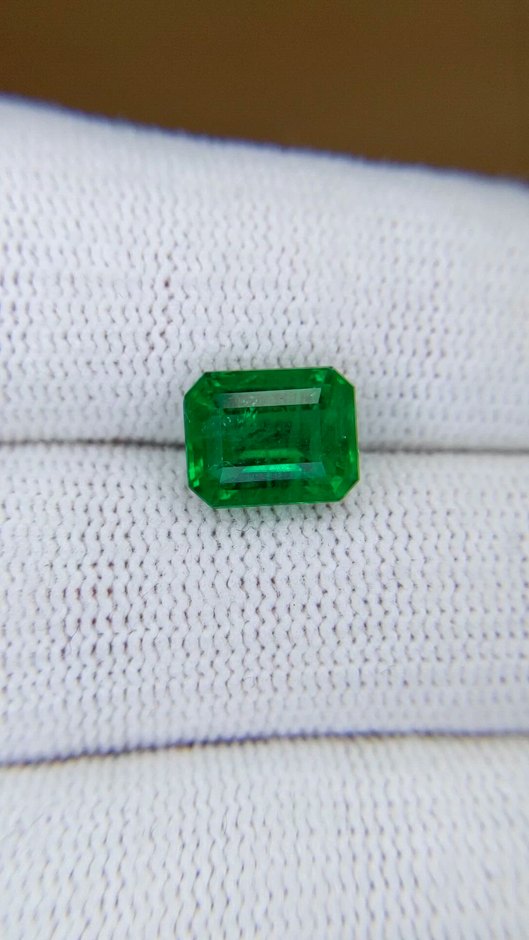 3.03 Ct. Emerald from Zambia Size Video