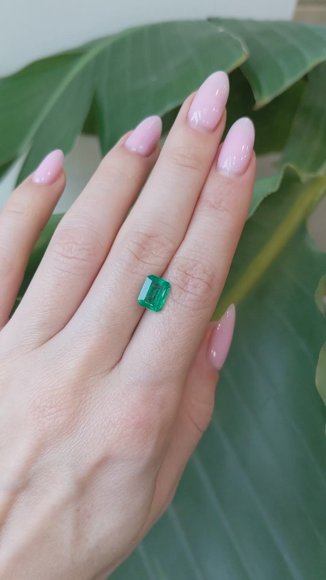 2.14 Ct. Emerald from Zambia Size Video