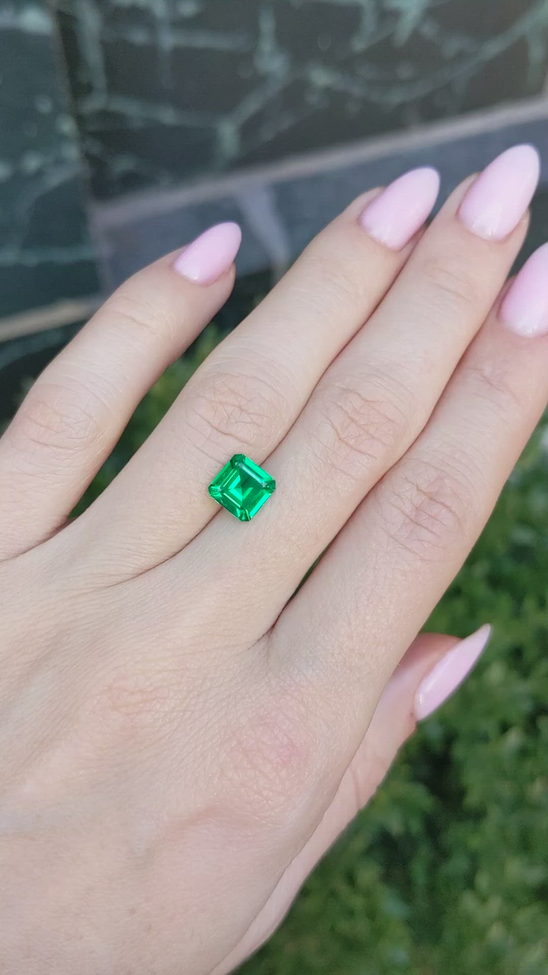 1.31 Ct. Emerald from Colombia Size Video