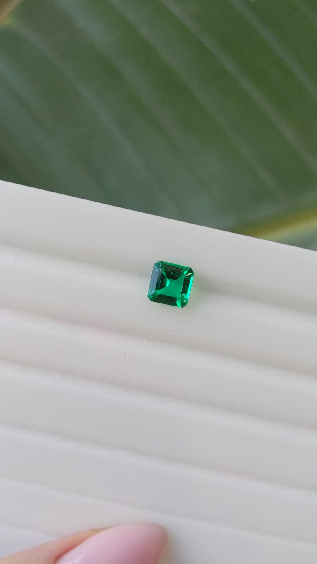 1.31 Ct. Emerald from Colombia Size Video
