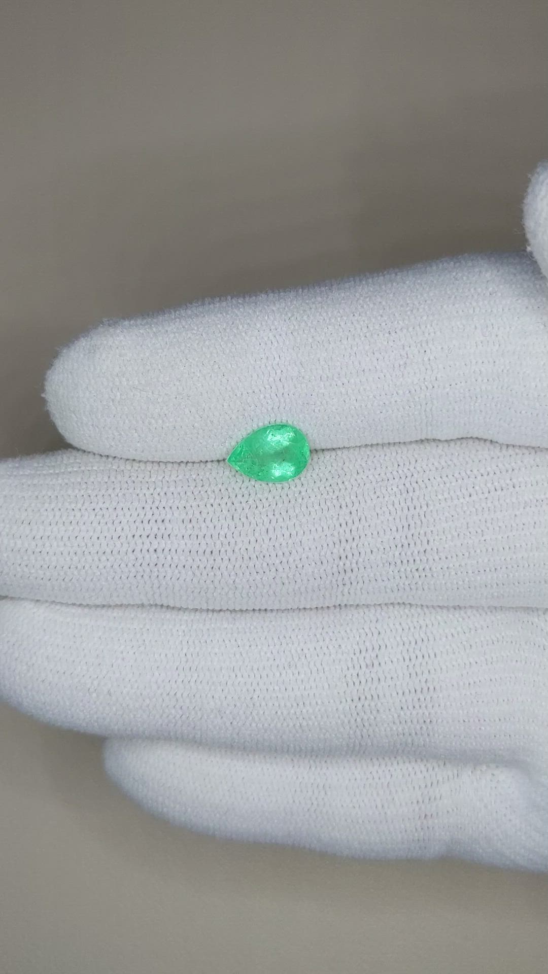 1.08 Ct. Emerald from Colombia Size Video