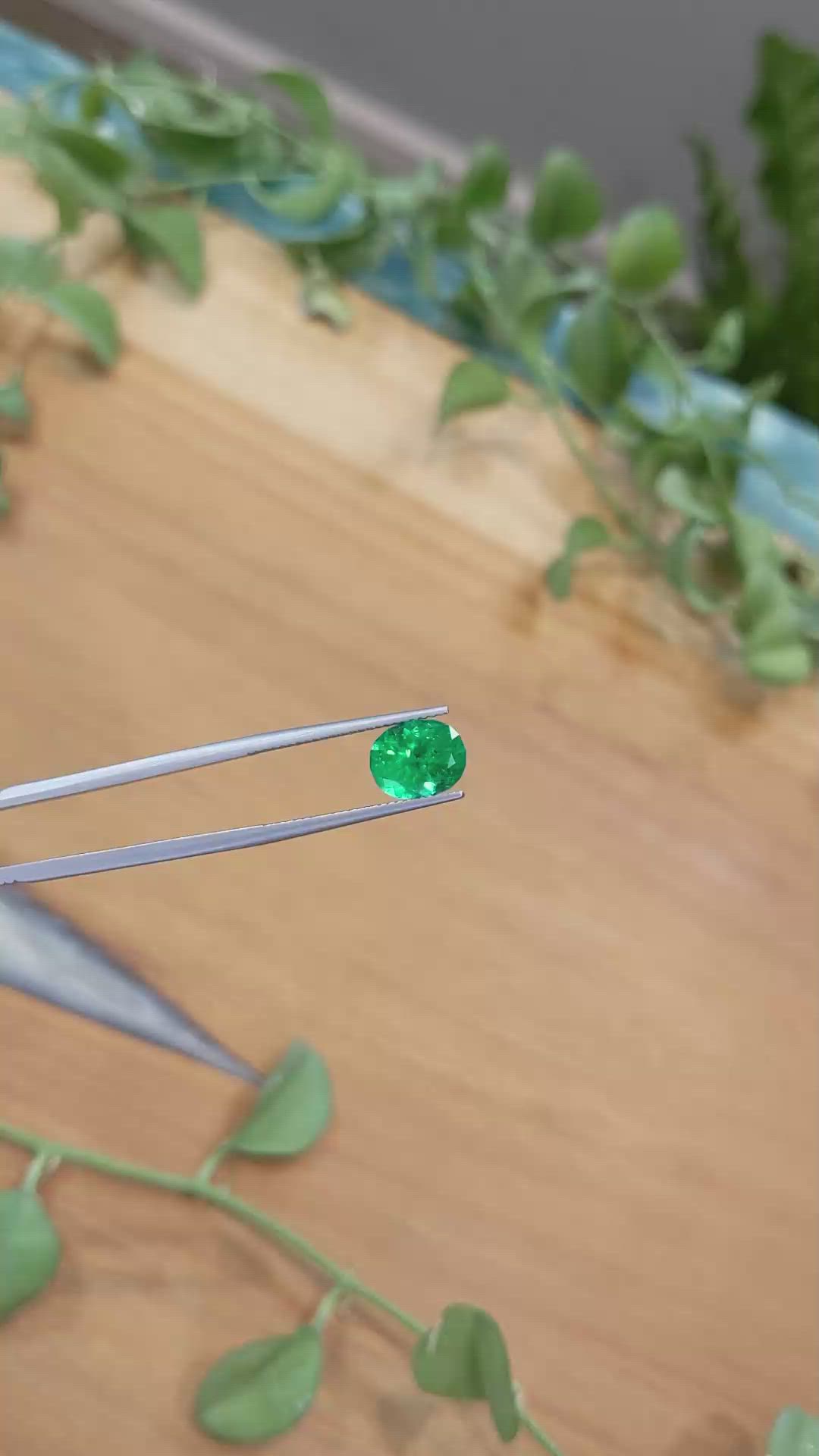 2.21 Ct. Emerald from Afghanistan Size Video