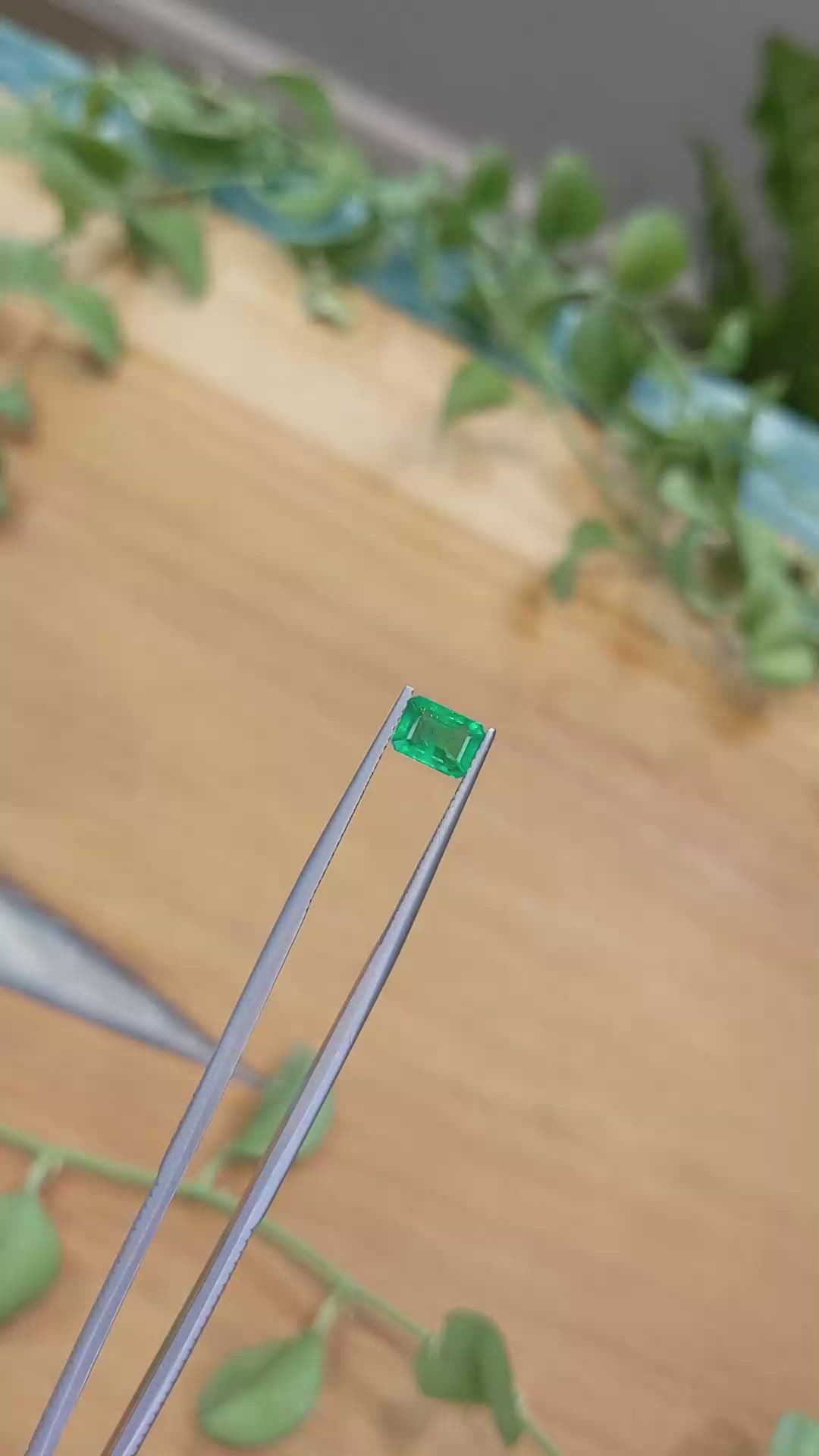1.09 Ct. Emerald from Afghanistan Size Video