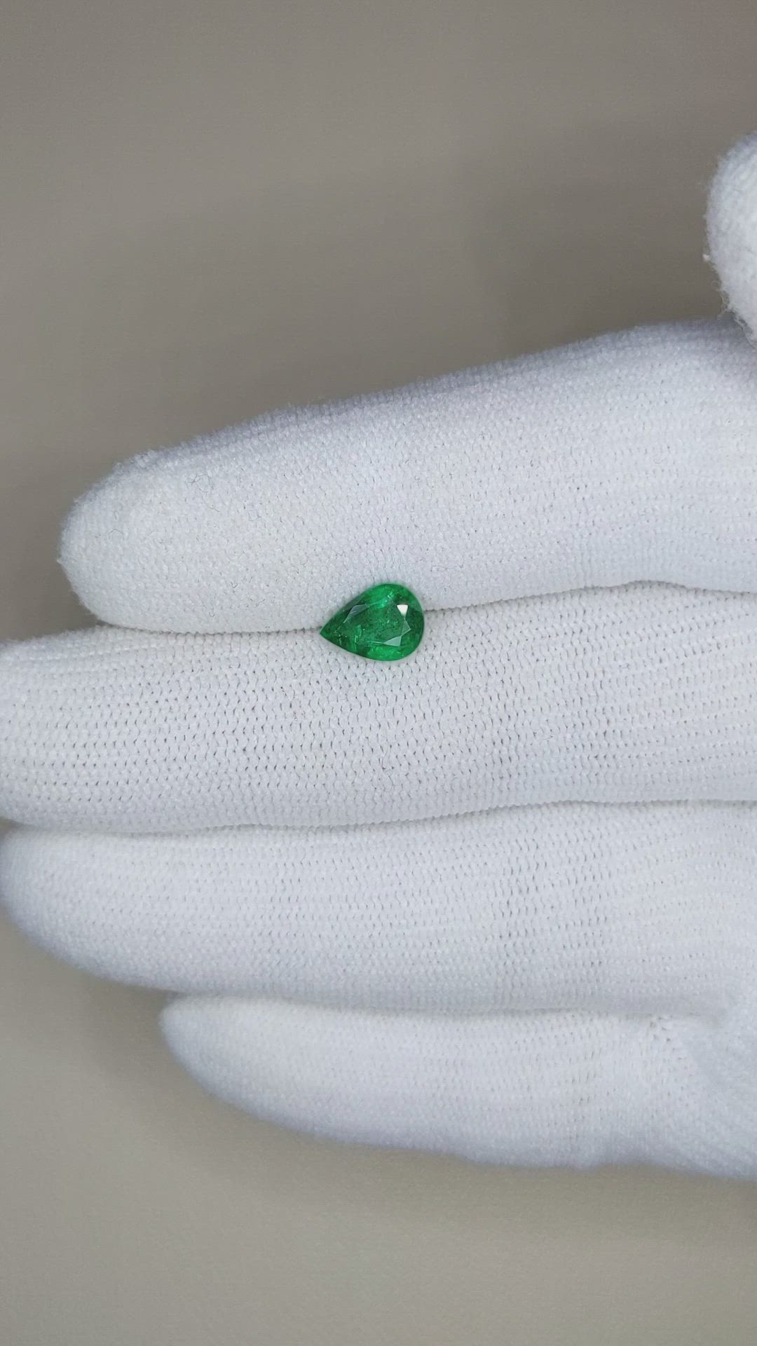 1.05 Ct. Emerald from Afghanistan Size Video