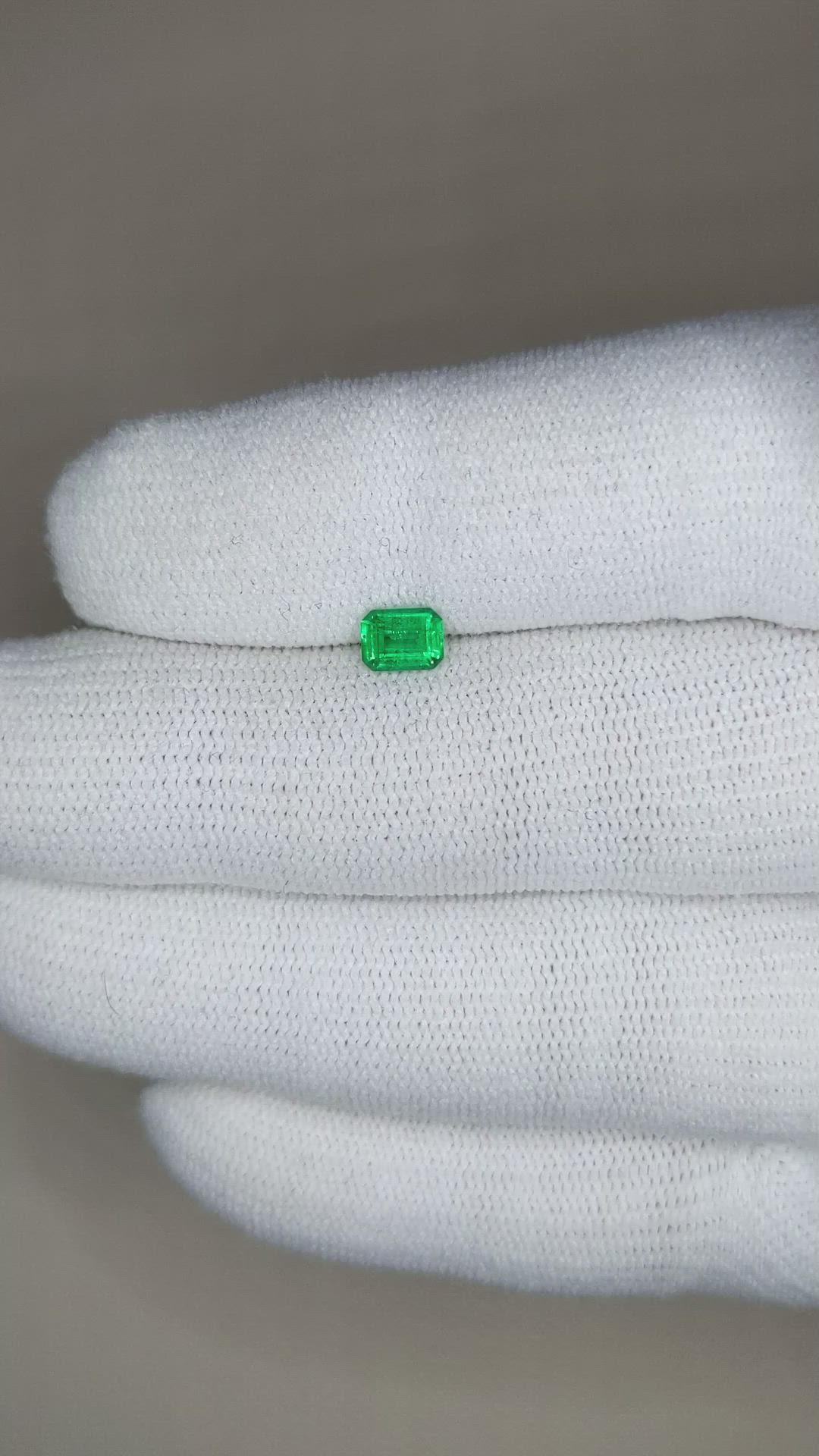 0.39 Ct. Emerald from Afghanistan Size Video