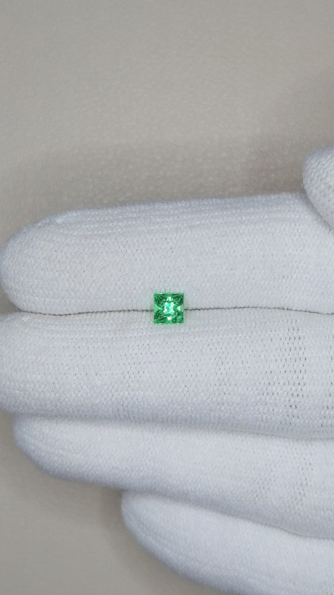 0.31 Ct. Emerald from Afghanistan Size Video