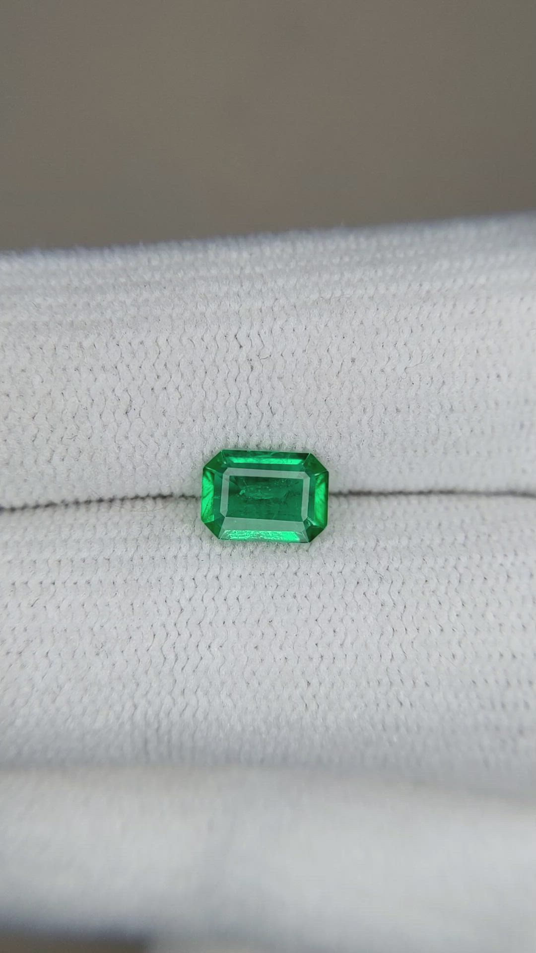 0.63 Ct. Emerald from Afghanistan Size Video