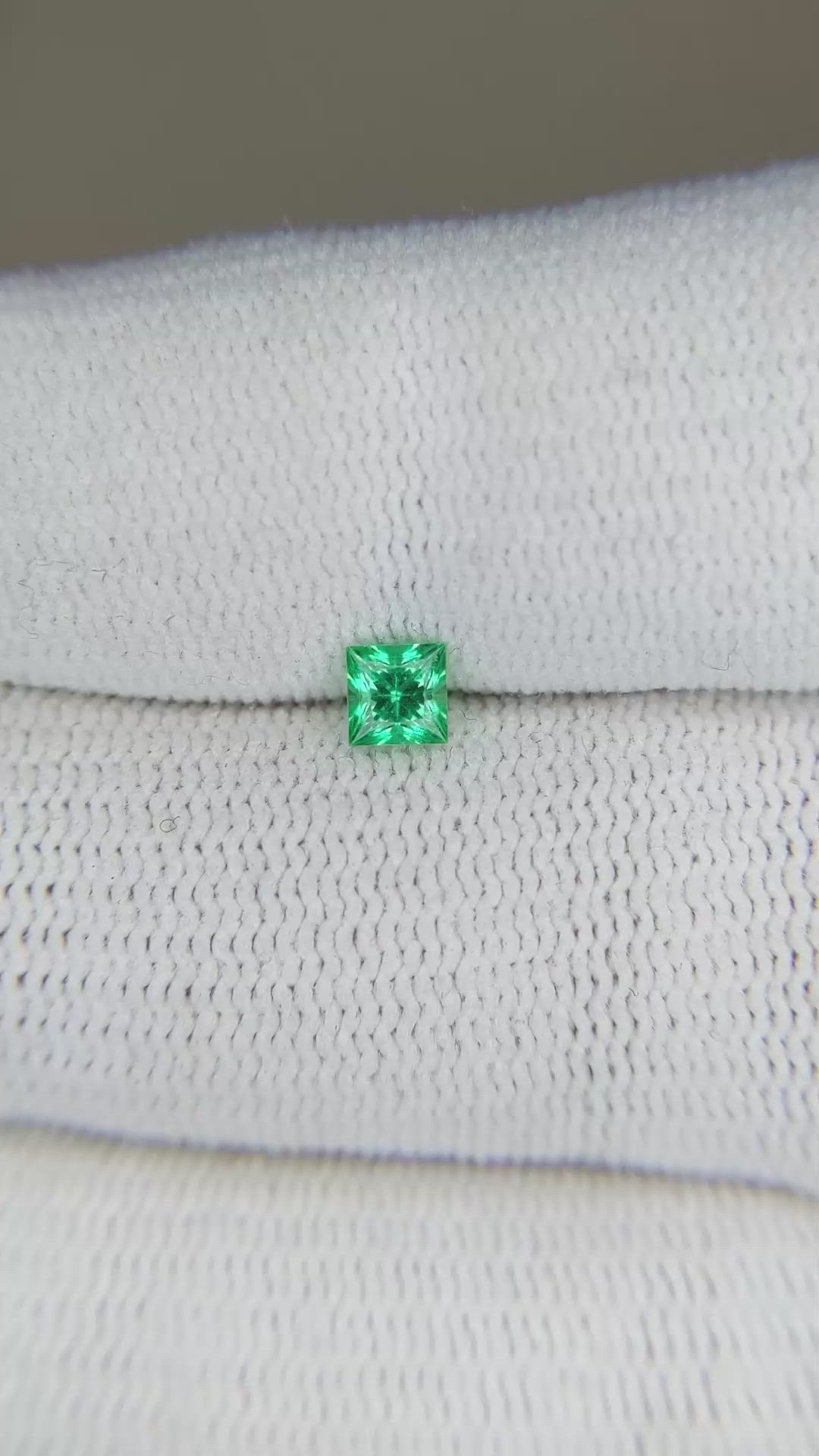 0.24 Ct. Emerald from Afghanistan Size Video