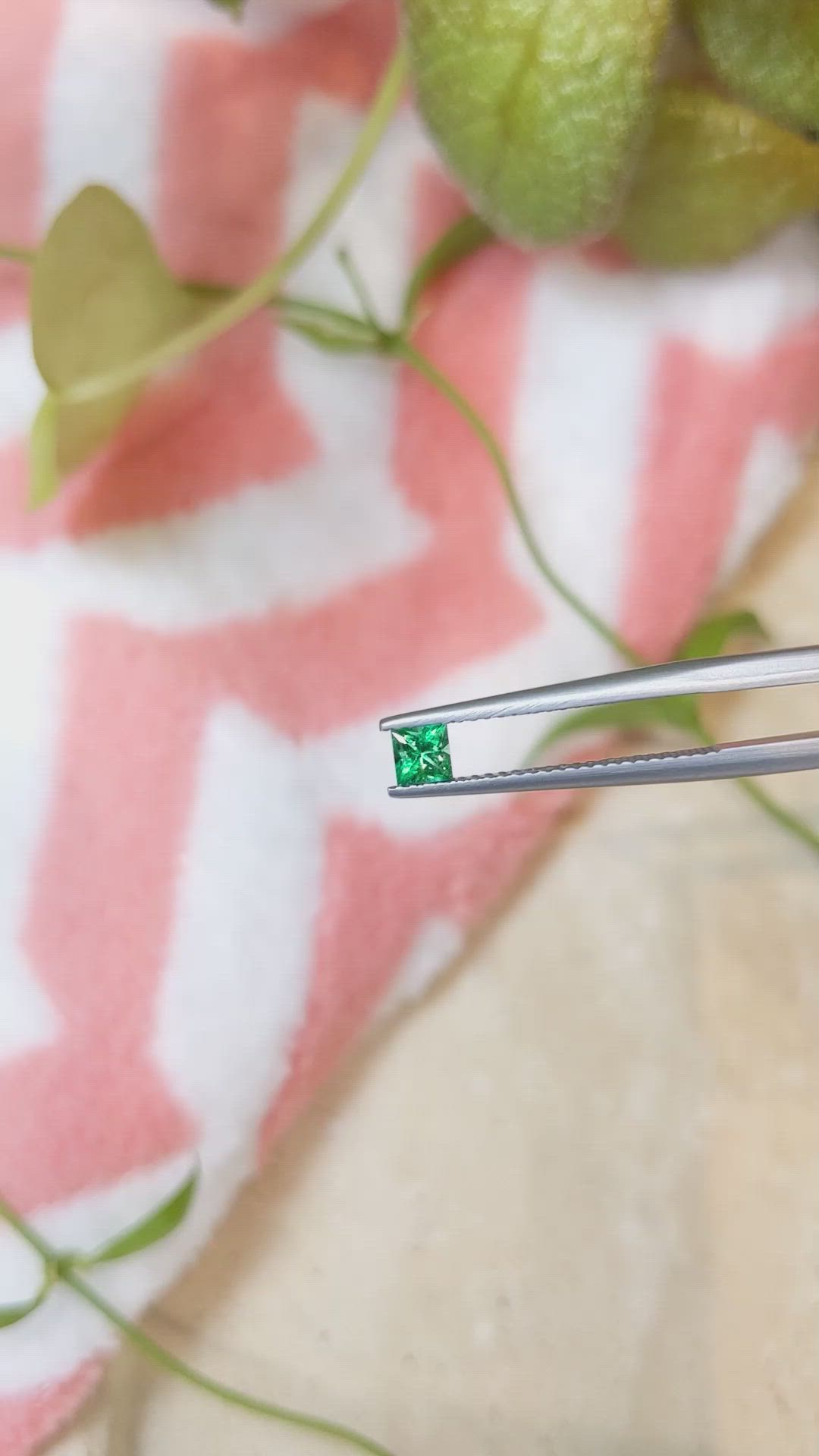0.24 Ct. Emerald from Afghanistan Size Video