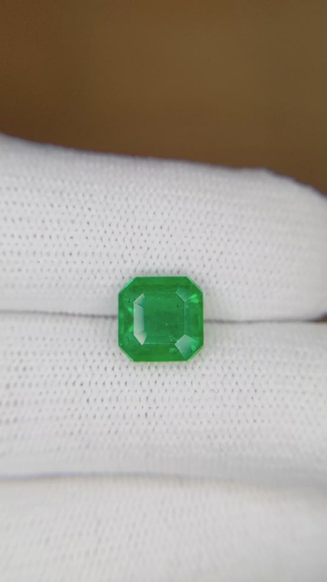 1.97 Ct. Emerald from Colombia Size Video