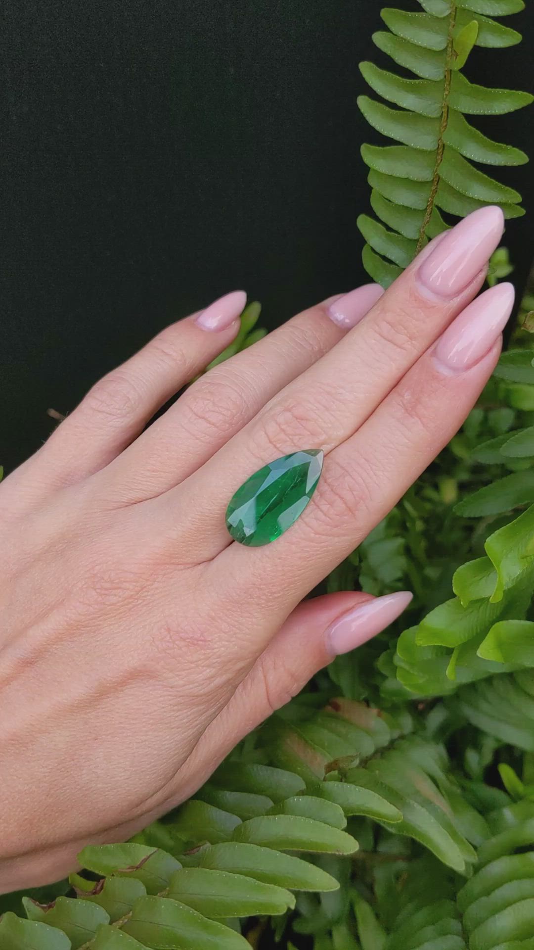 6.68 Ct. Emerald from Colombia Size Video