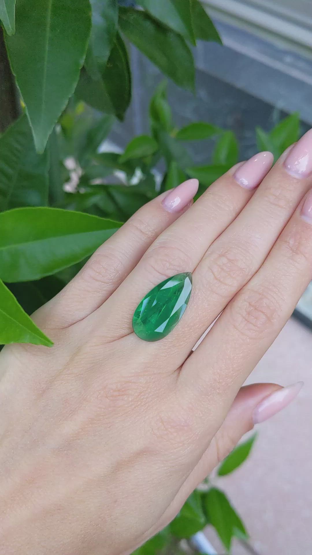 6.68 Ct. Emerald from Colombia Size Video