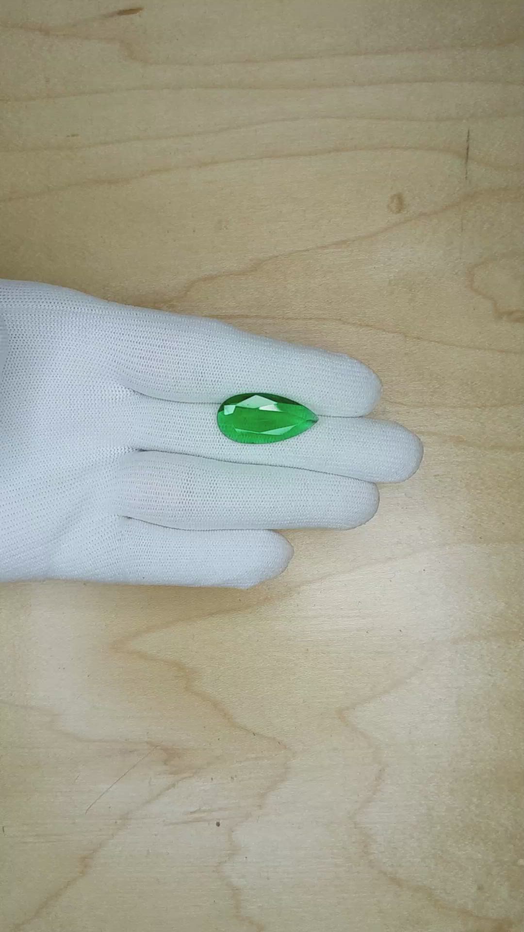 6.68 Ct. Emerald from Colombia Size Video