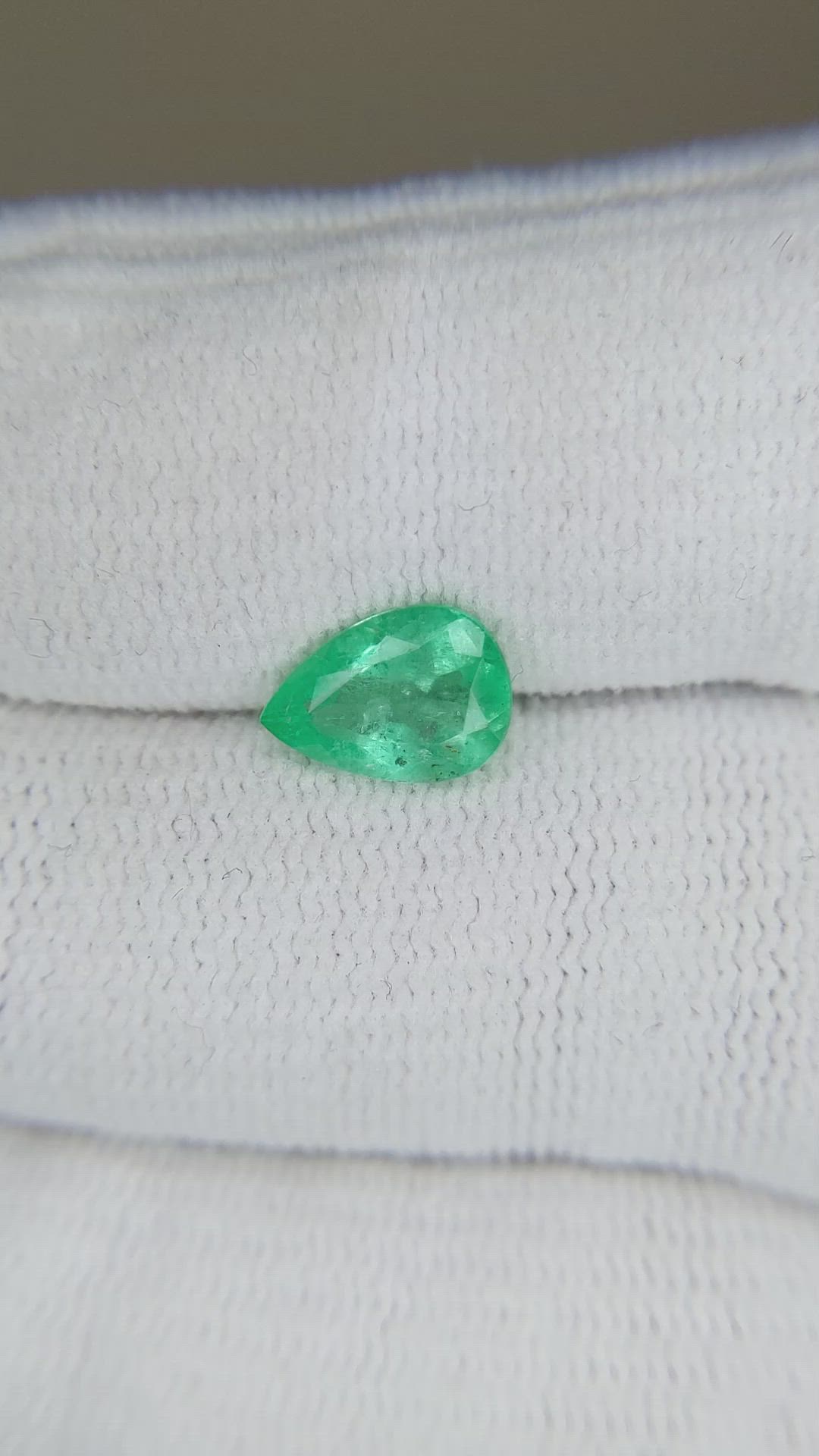 1.22 Ct. Emerald from Afghanistan Size Video