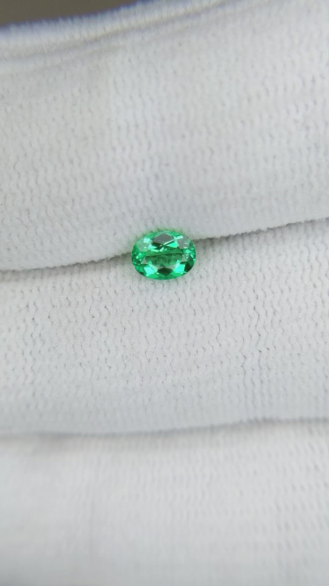 0.32 Ct. Emerald from Afghanistan Size Video