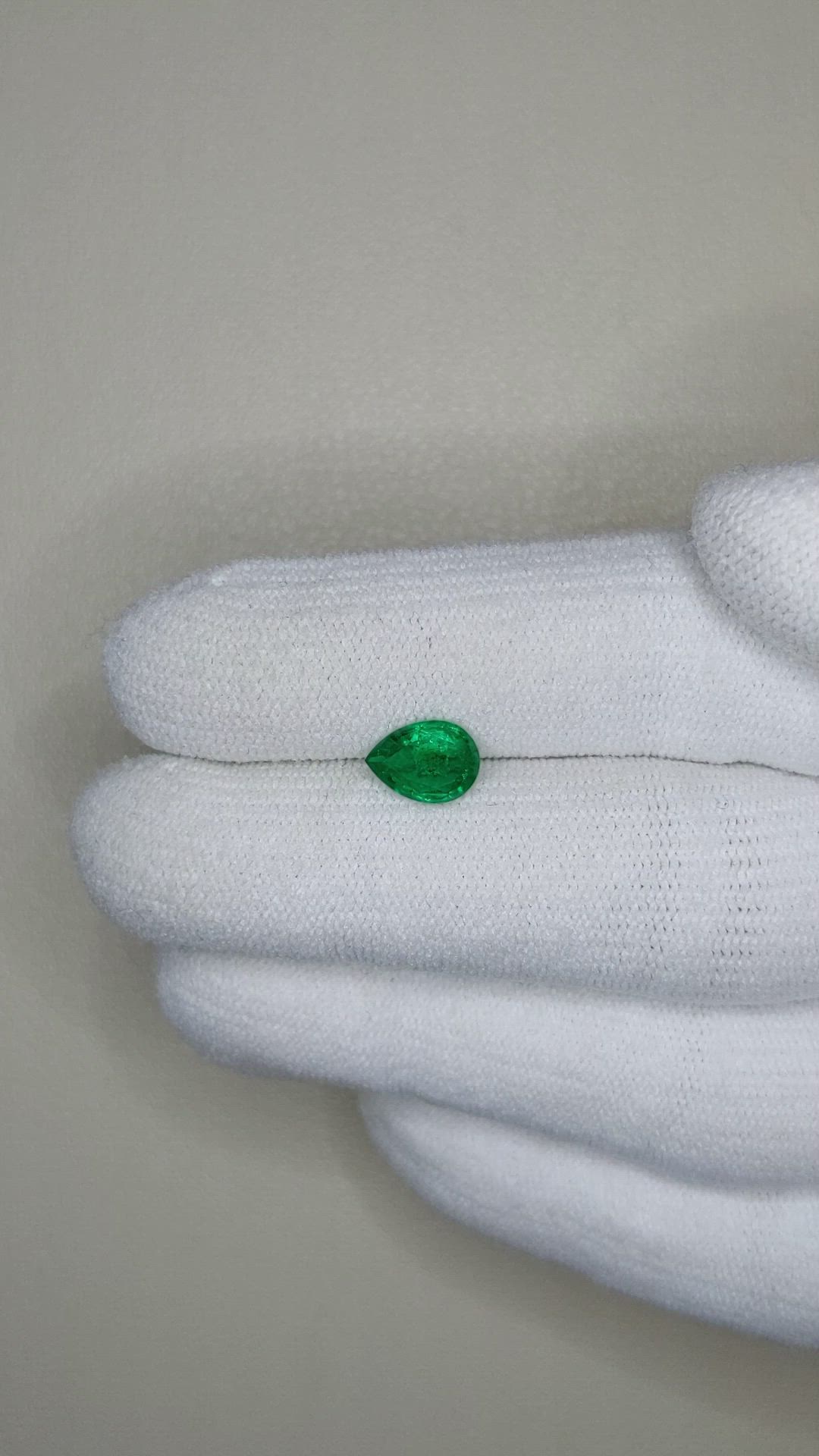 0.75 Ct. Emerald from Afghanistan Size Video
