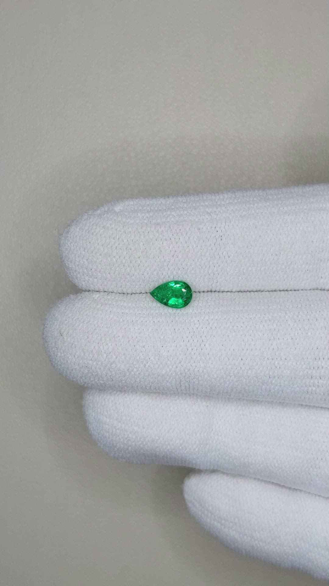 0.29 Ct. Emerald from Afghanistan Size Video