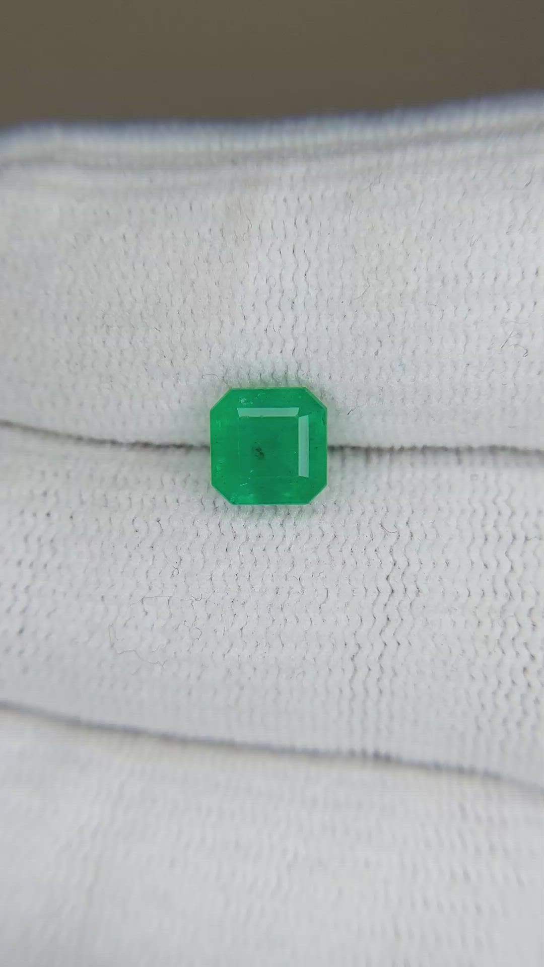 1.45 Ct. Emerald from Zambia Size Video