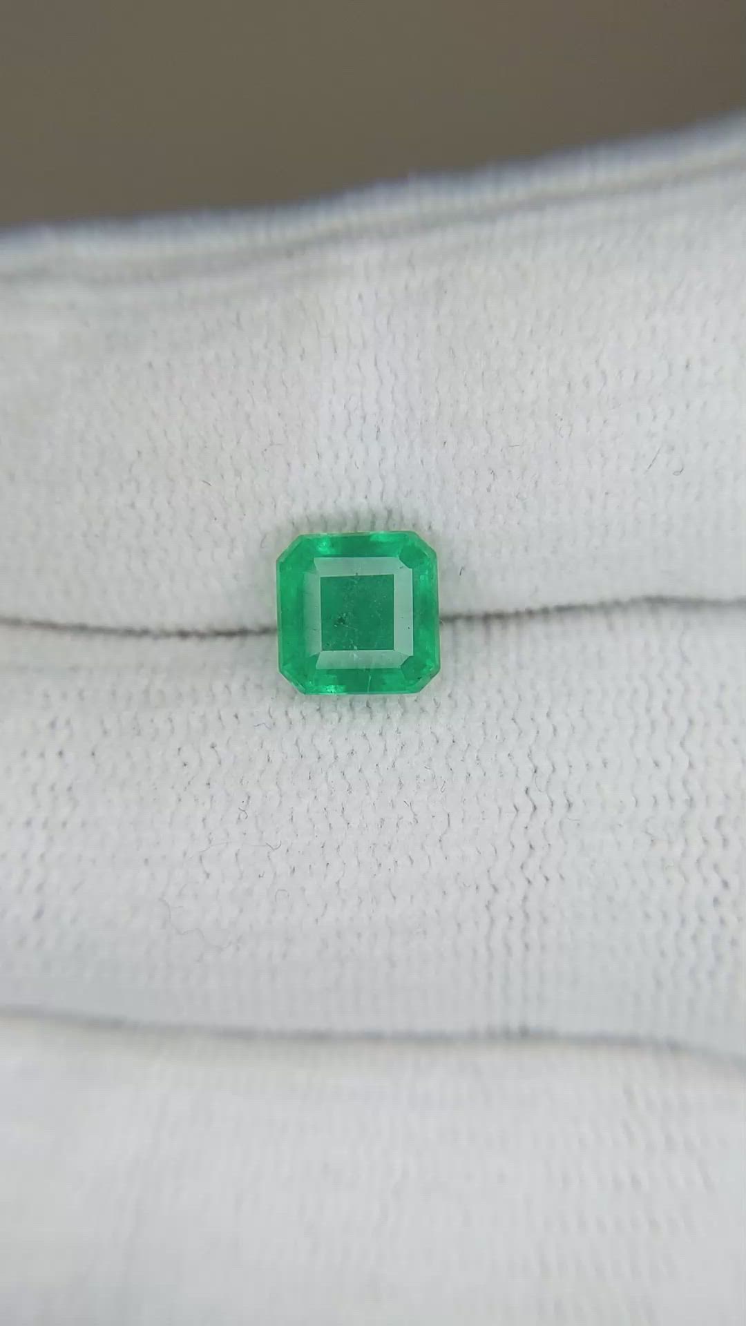 1.66 Ct. Emerald from Zambia Size Video